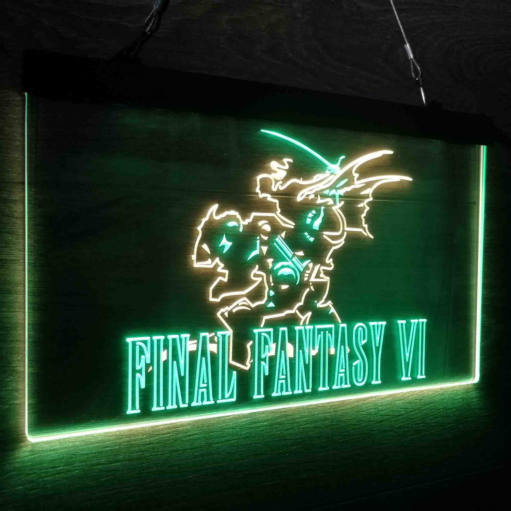 Final Fantasy VI Neon Sign Game Room | Pro LED Sign