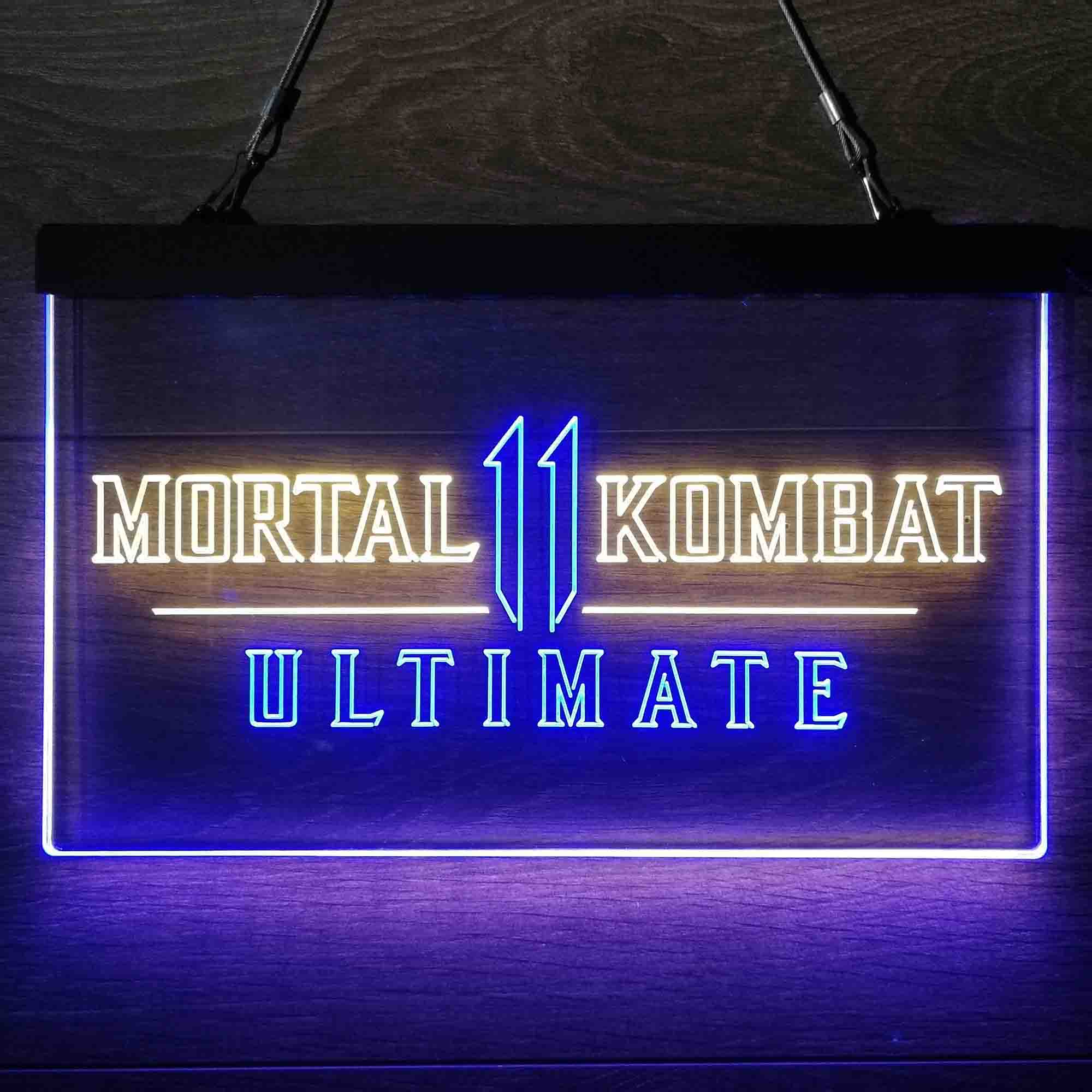 Mortal Kombat 11 Game Room Neon-Like LED Sign