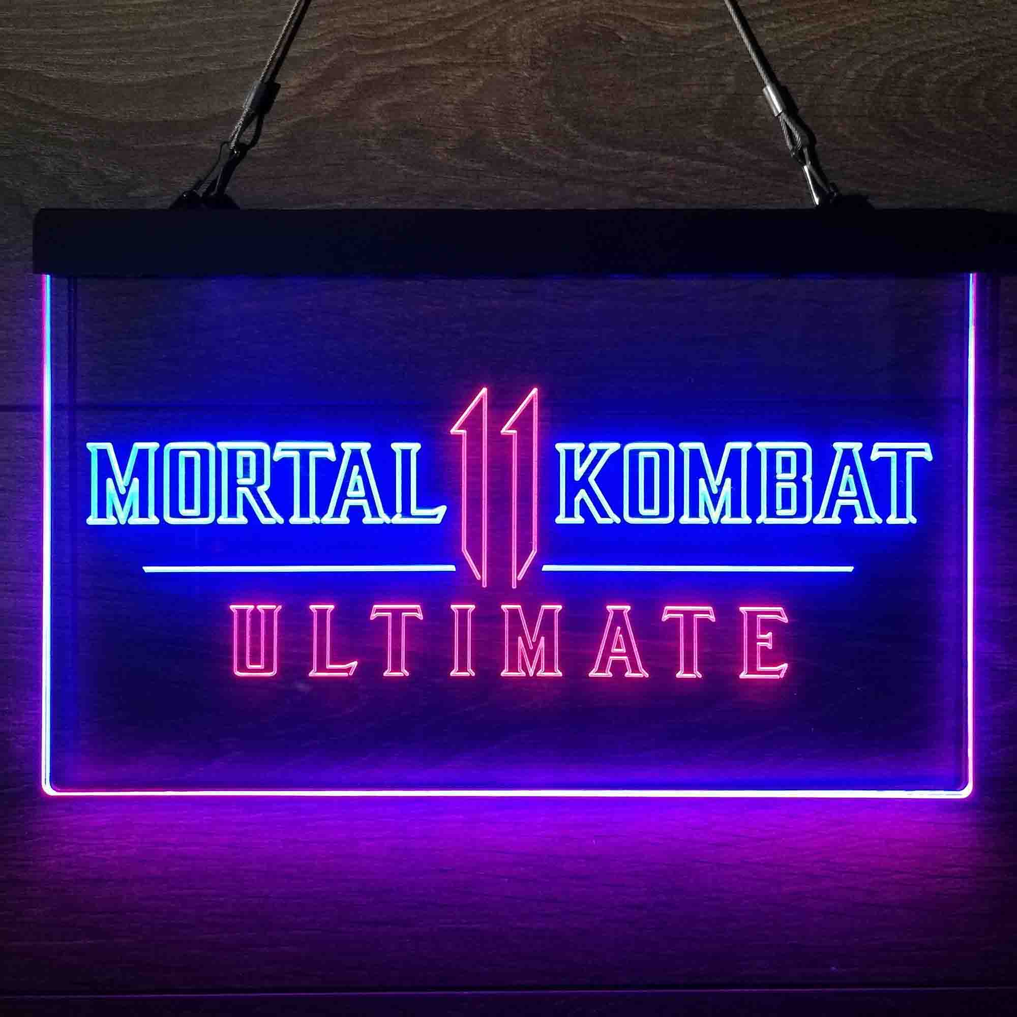 Mortal Kombat 11 Game Room Neon-Like LED Sign