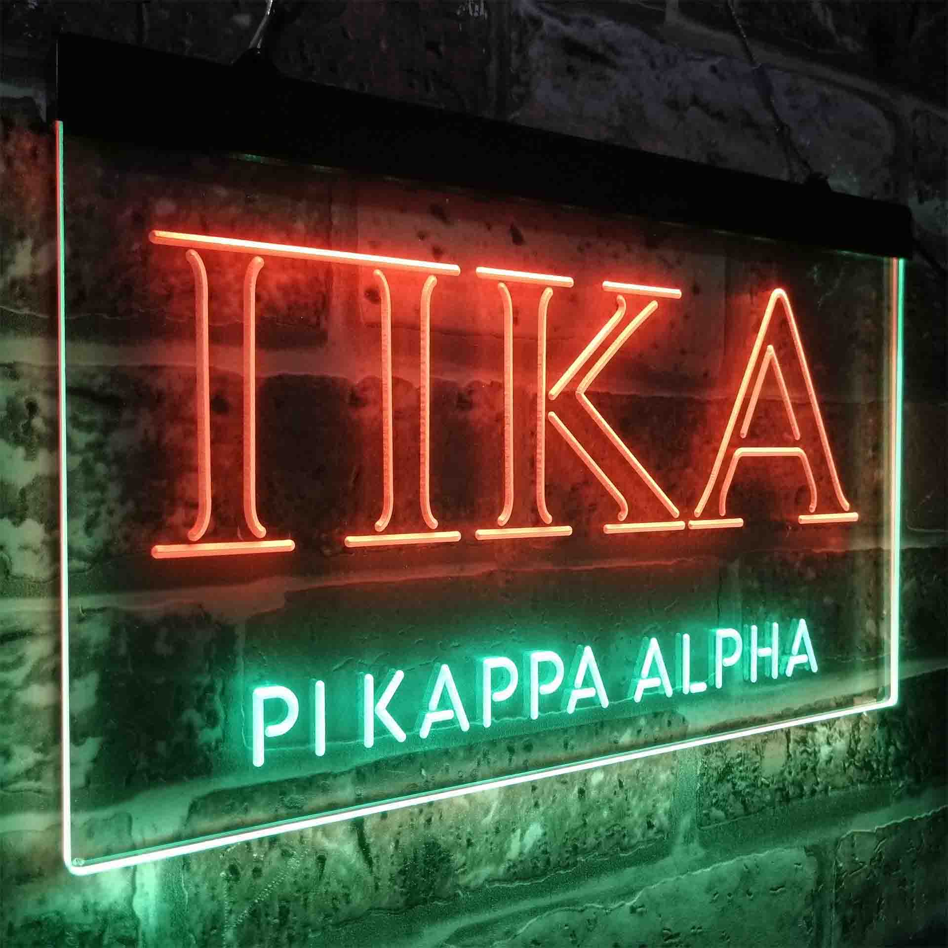 Pi Kappa Alpha PIKE Symbol Neon LED Sign