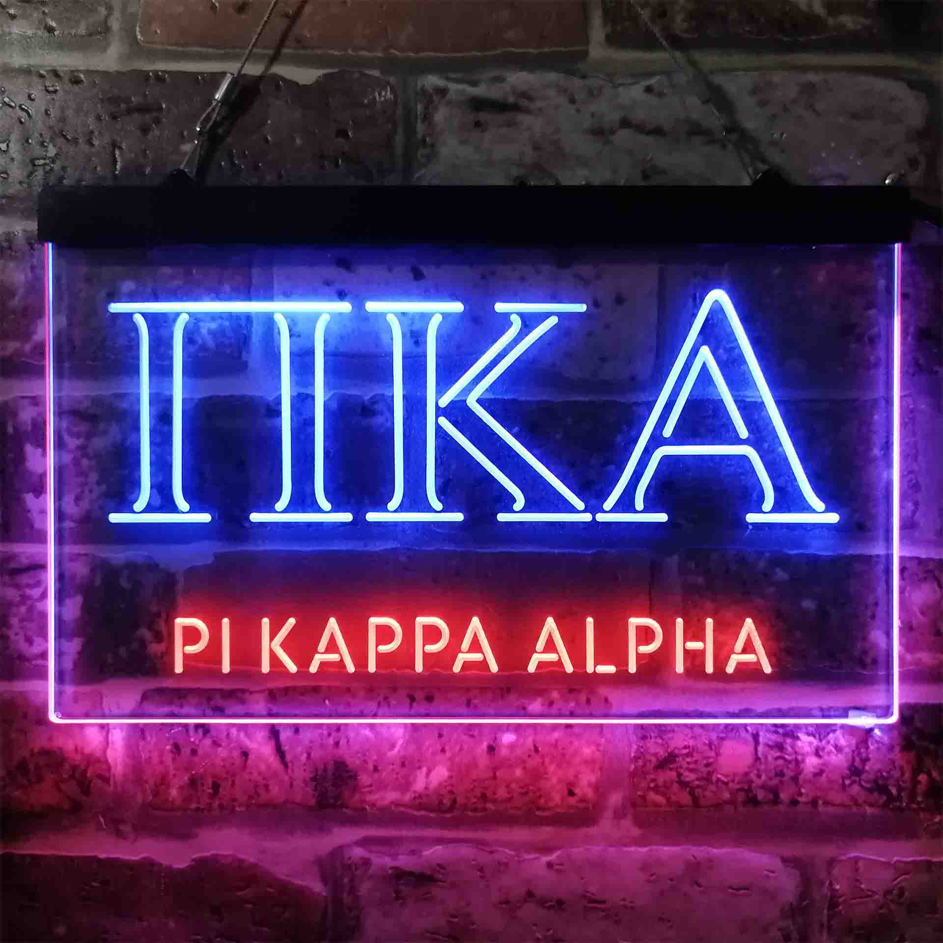 Pi Kappa Alpha PIKE Symbol Neon LED Sign