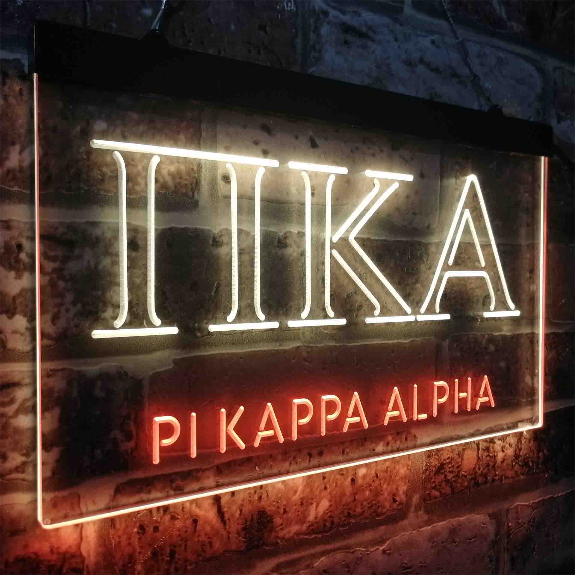 Pi Kappa Alpha PIKE Symbol Neon LED Sign