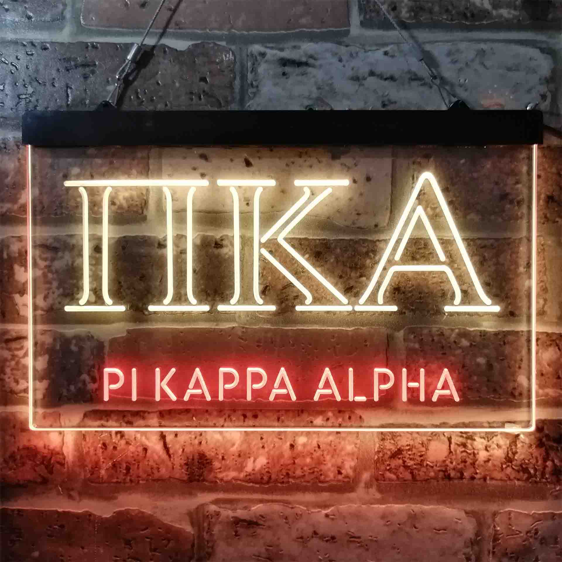 Pi Kappa Alpha PIKE Symbol Neon LED Sign