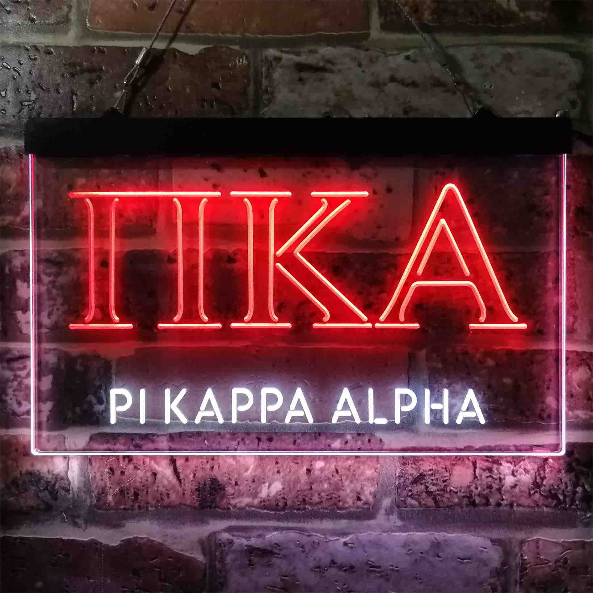 Pi Kappa Alpha PIKE Symbol Neon LED Sign
