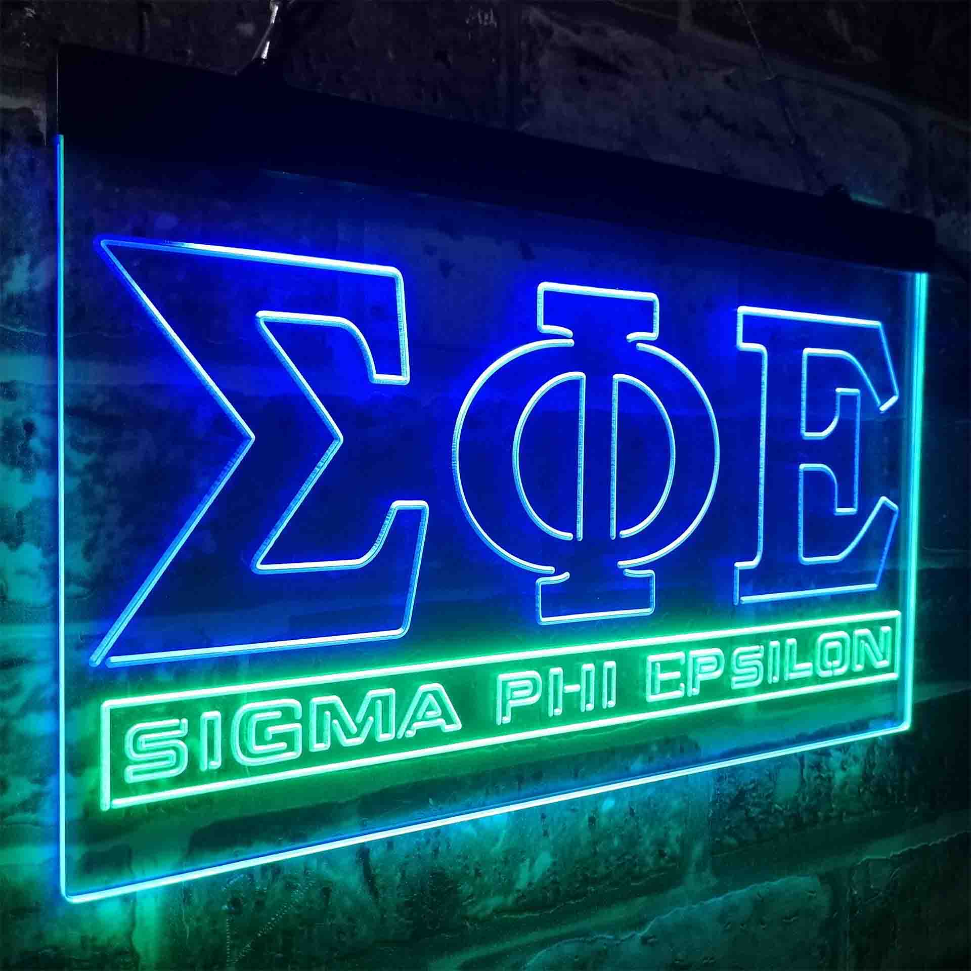 Sigma Phi Epsilon Symbol Neon LED Sign