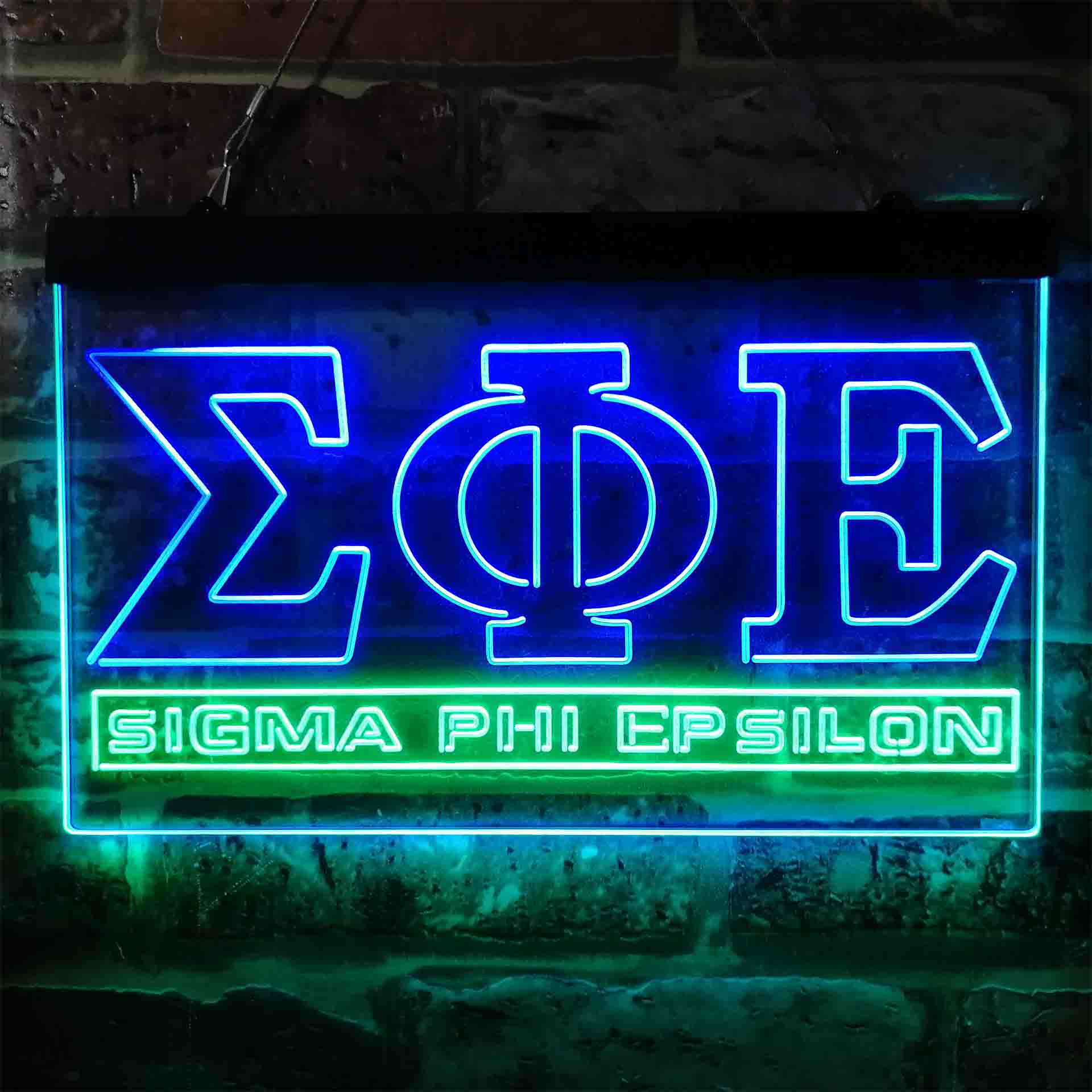 Sigma Phi Epsilon Symbol Neon LED Sign