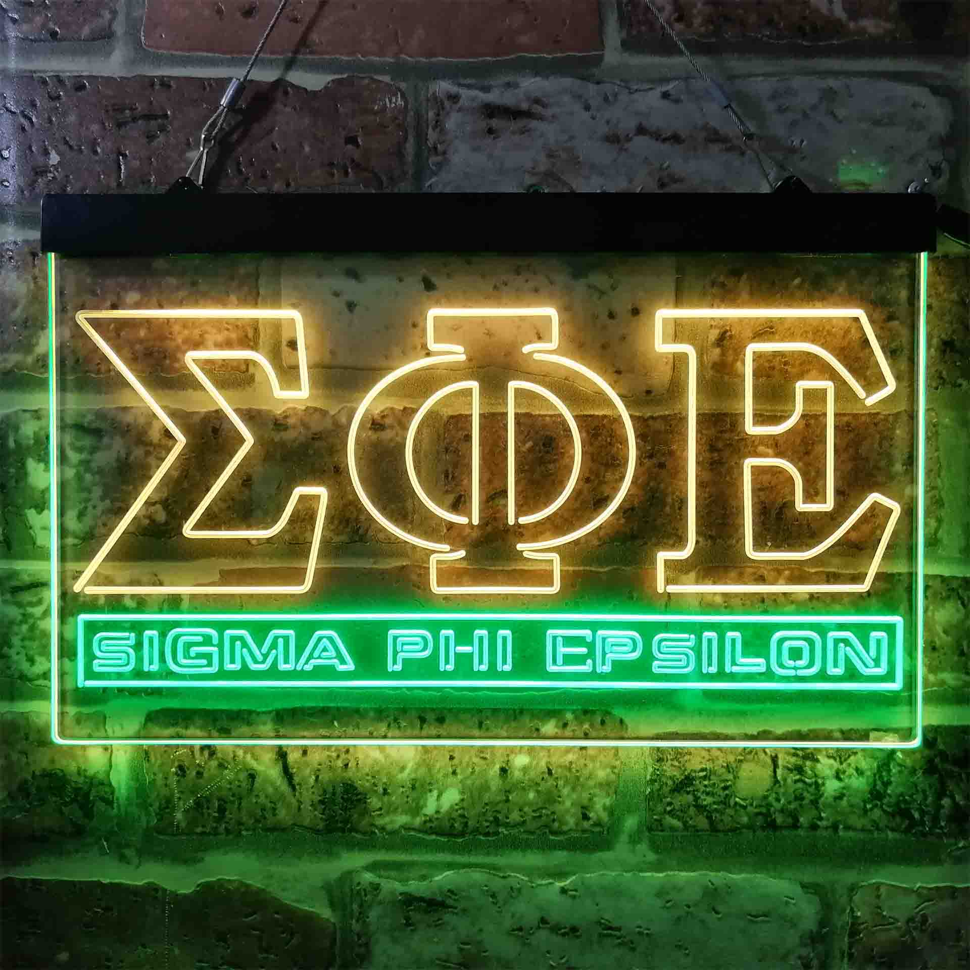 Sigma Phi Epsilon Symbol Neon LED Sign
