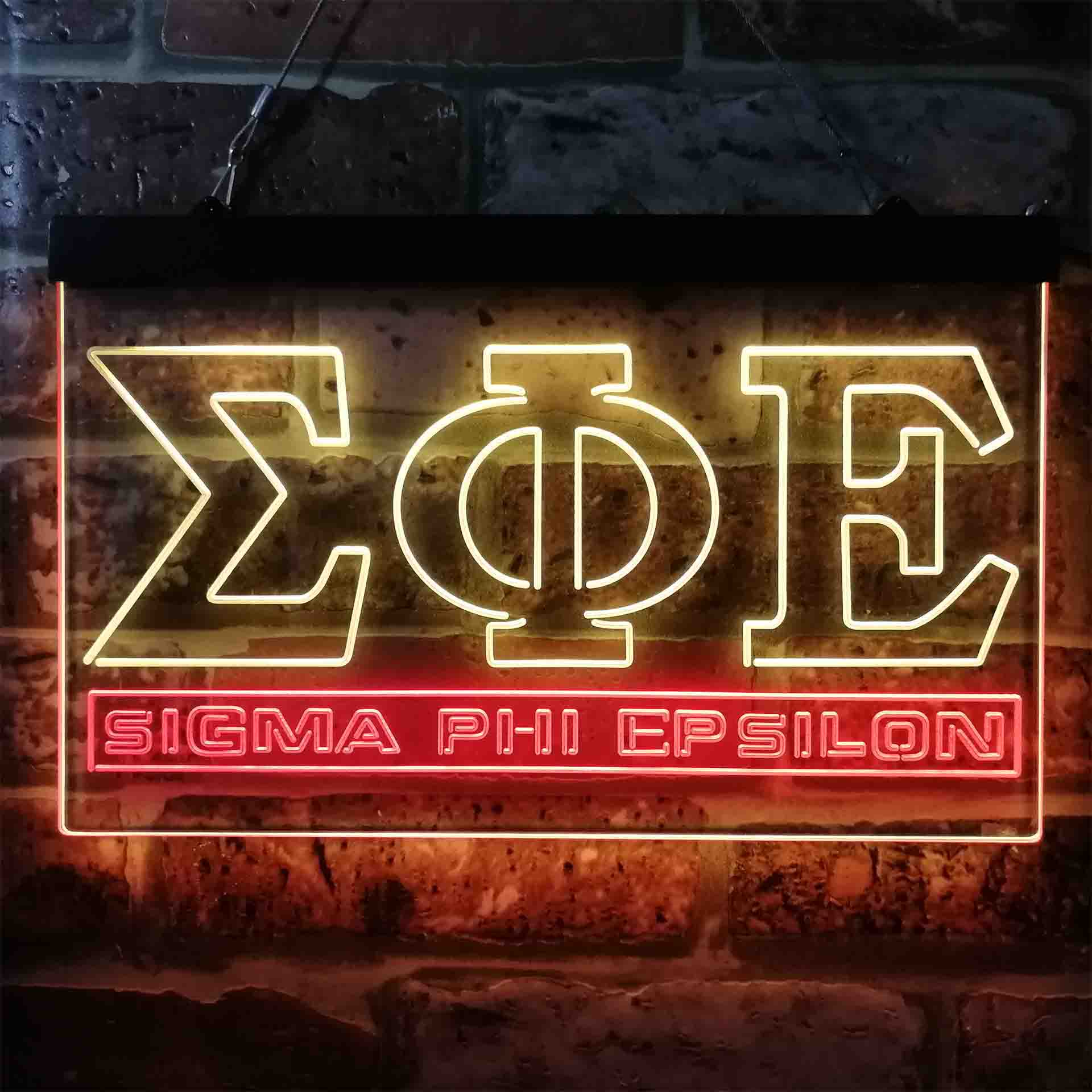 Sigma Phi Epsilon Symbol Neon LED Sign
