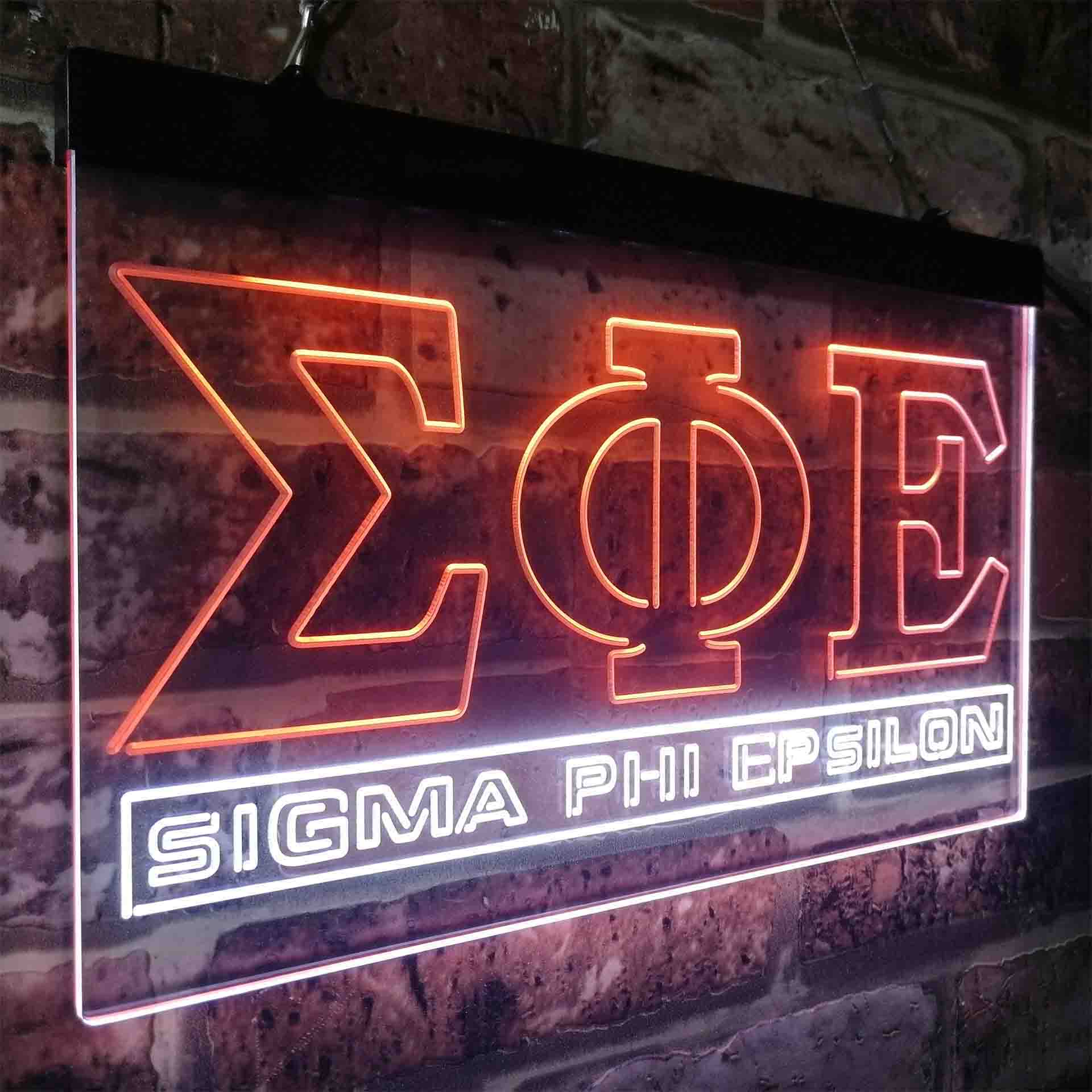 Sigma Phi Epsilon Symbol Neon LED Sign