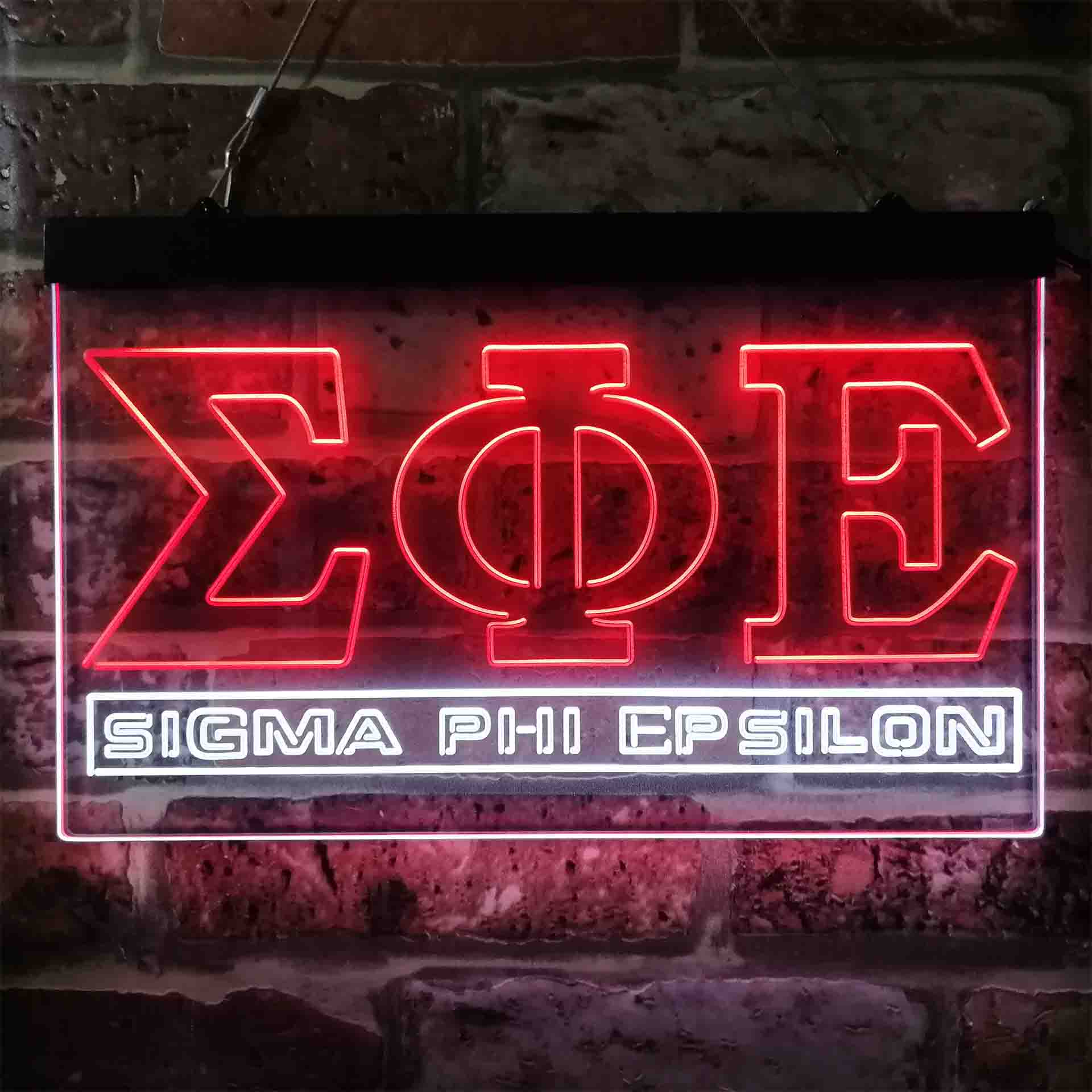Sigma Phi Epsilon Symbol Neon LED Sign