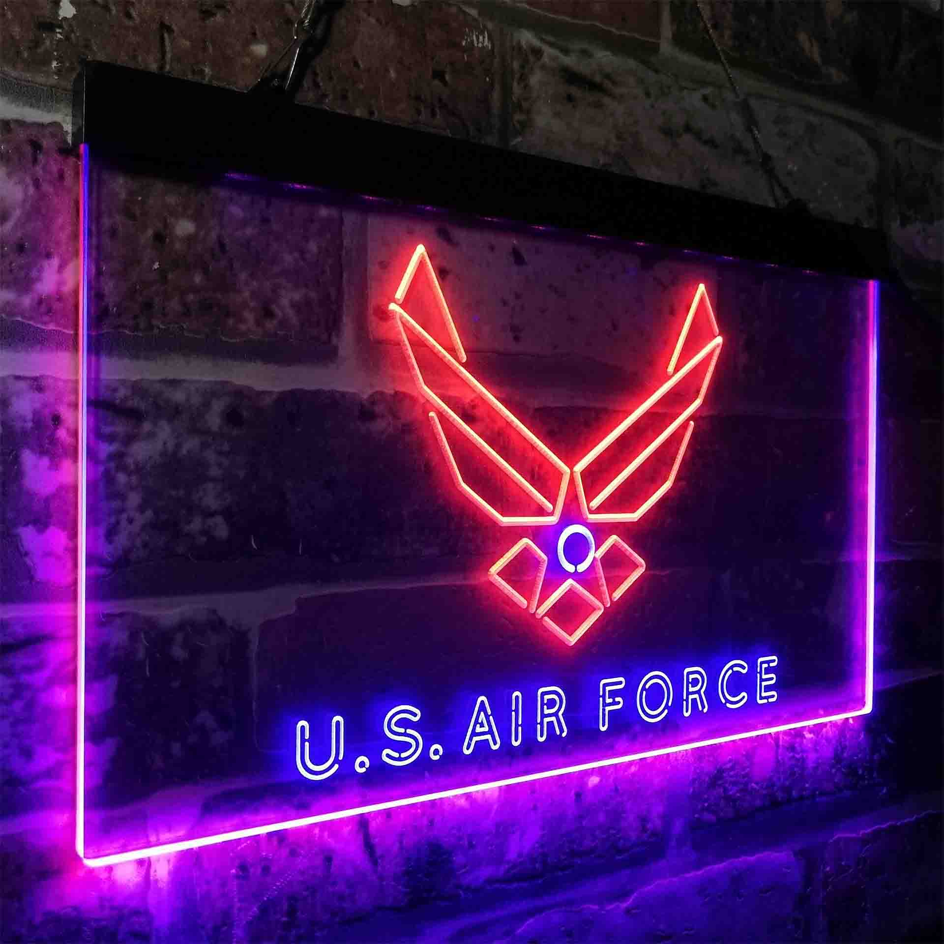 US Air Force Logo Neon LED Sign