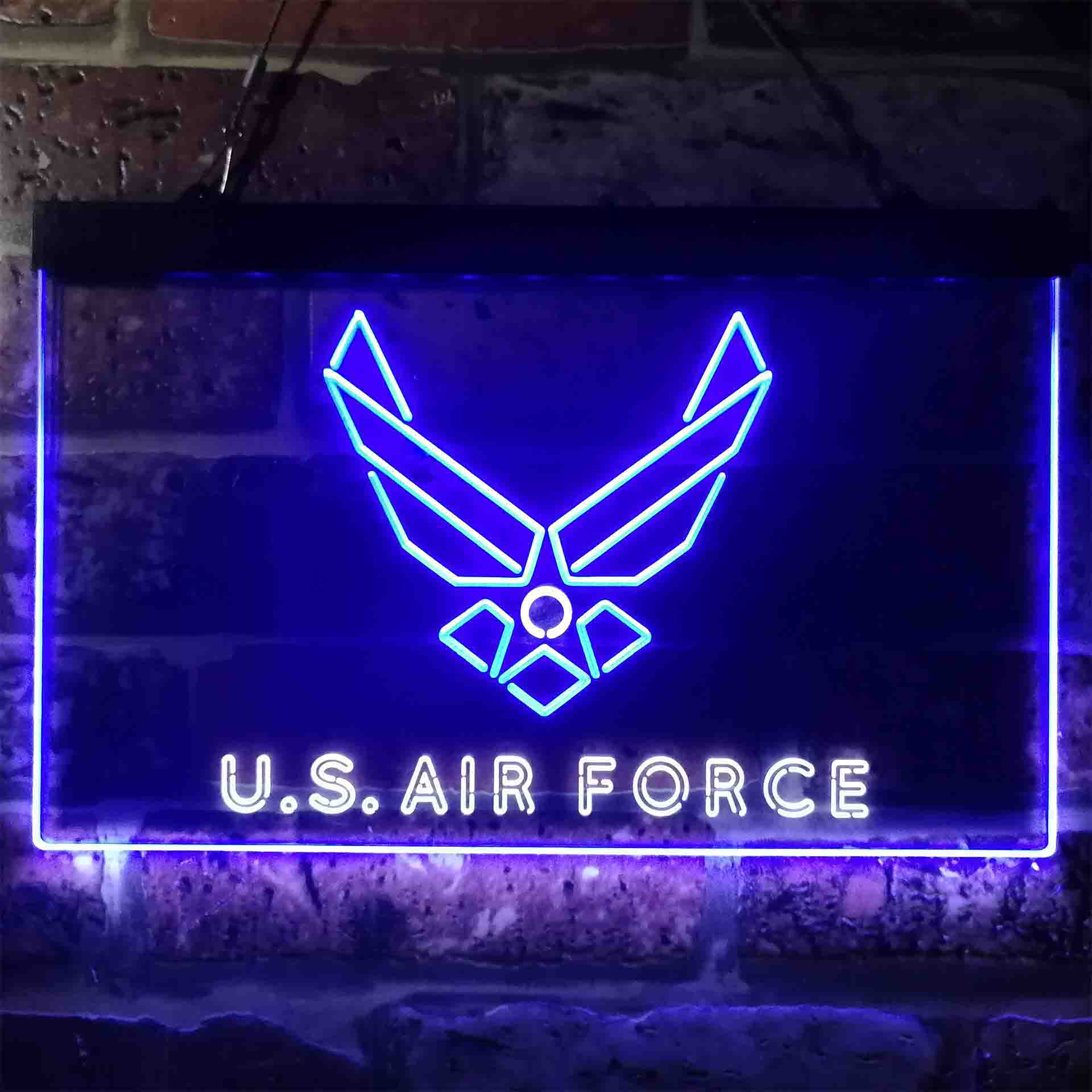US Air Force Logo Neon LED Sign