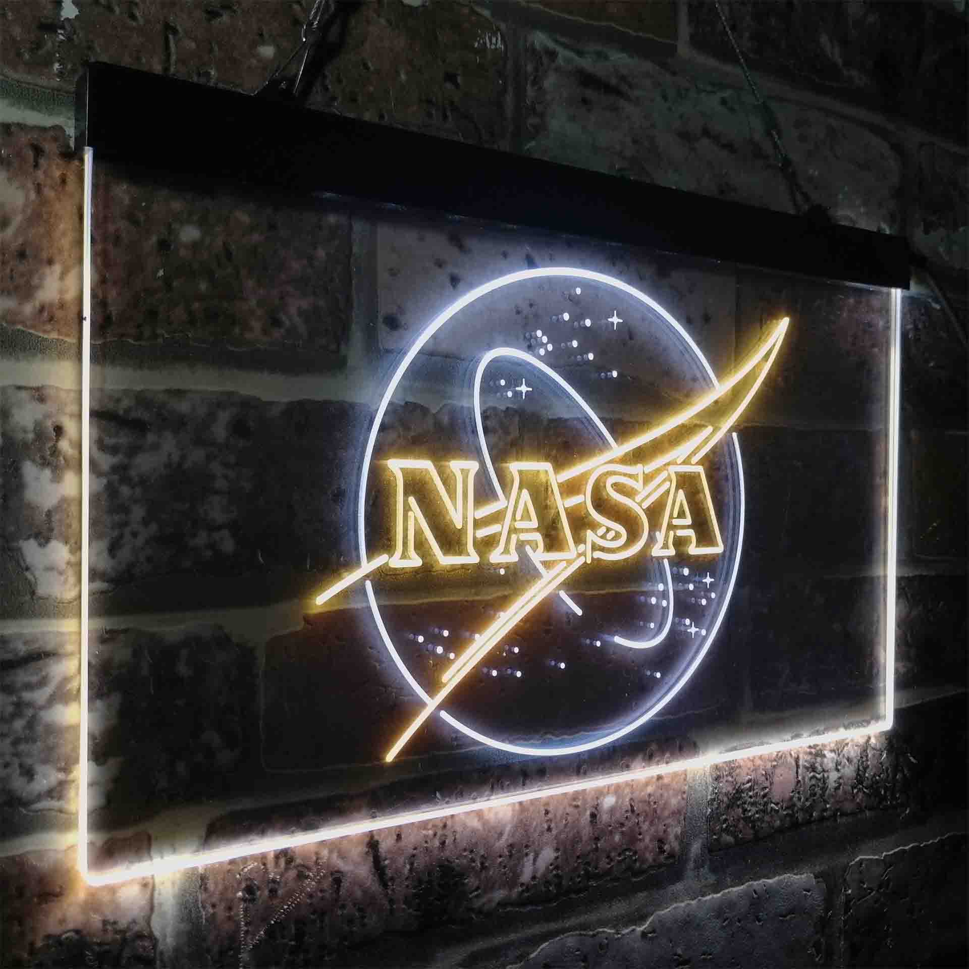 Nasa Space Rocket Planet Game Room Neon Light LED Sign