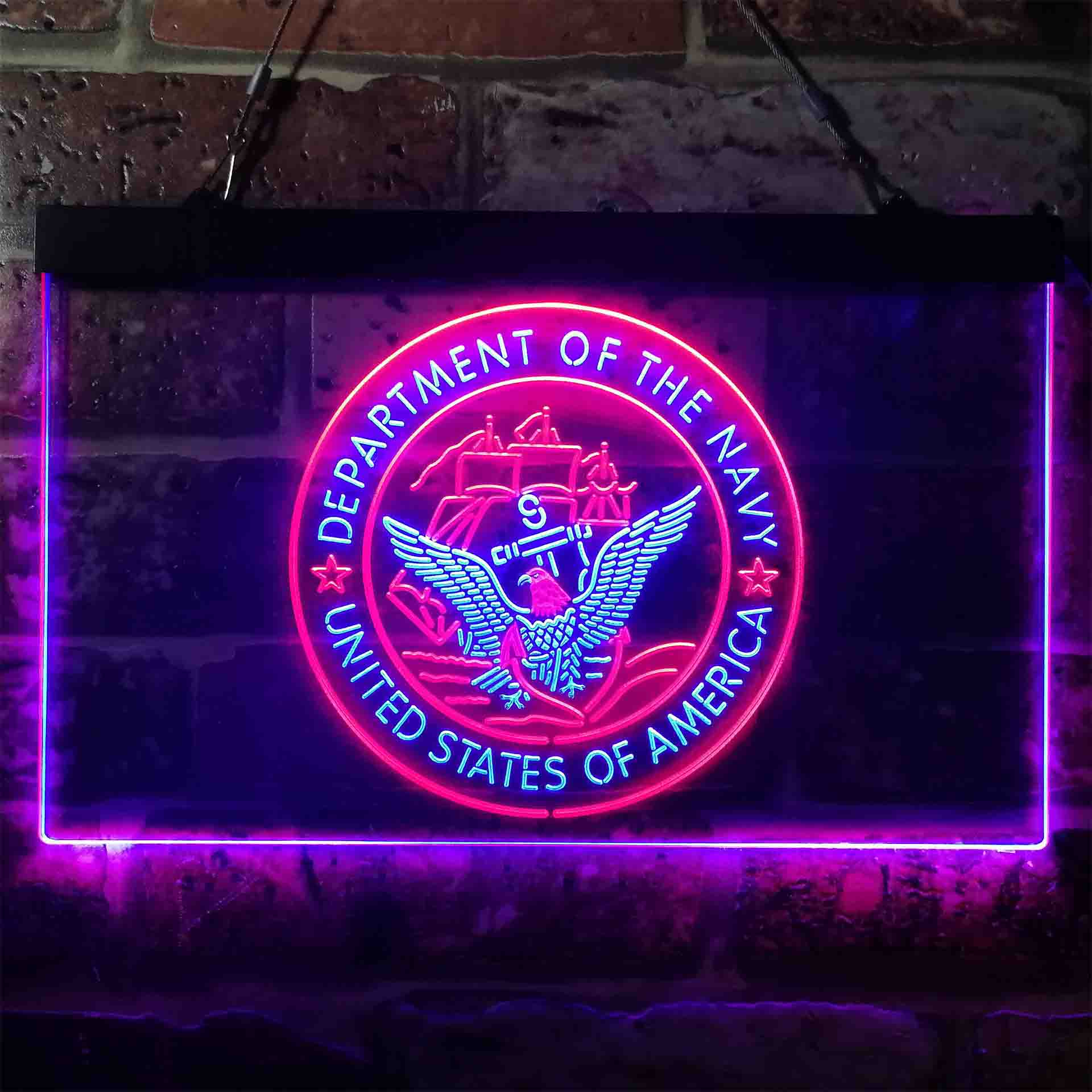 US Navy Military Neon-Like LED Sign