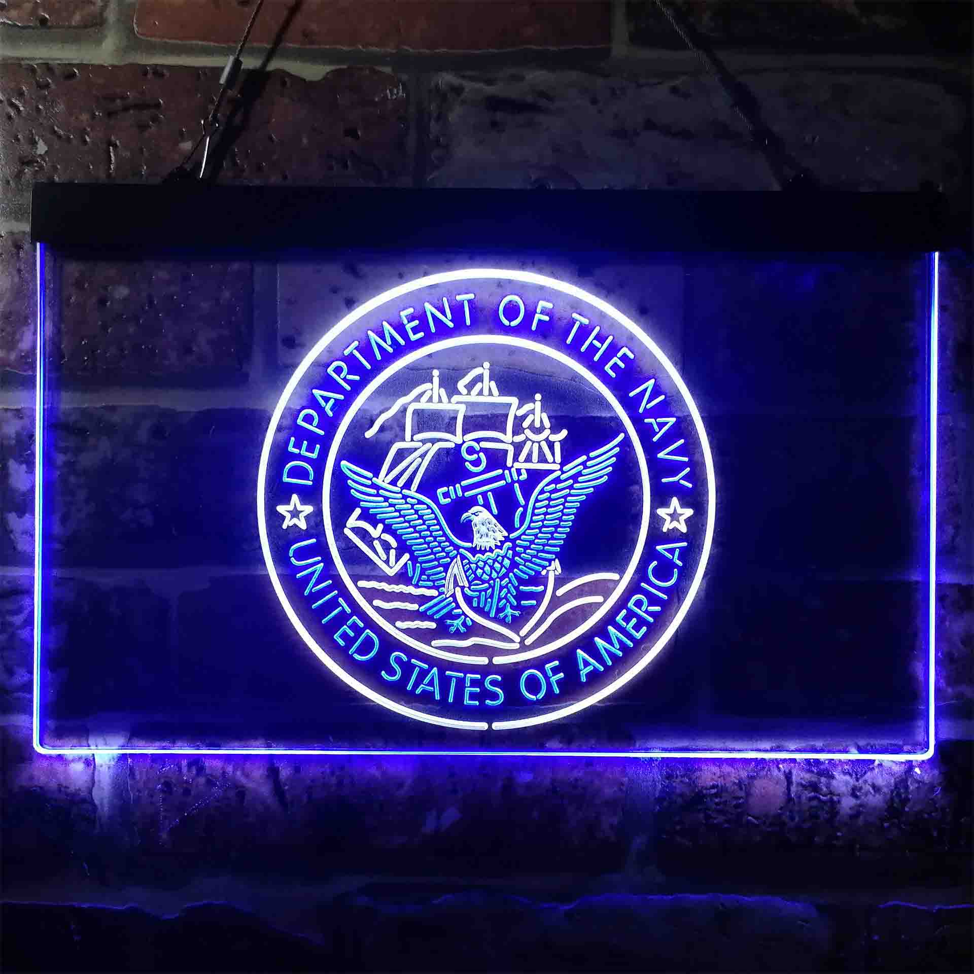 US Navy Military Neon-Like LED Sign