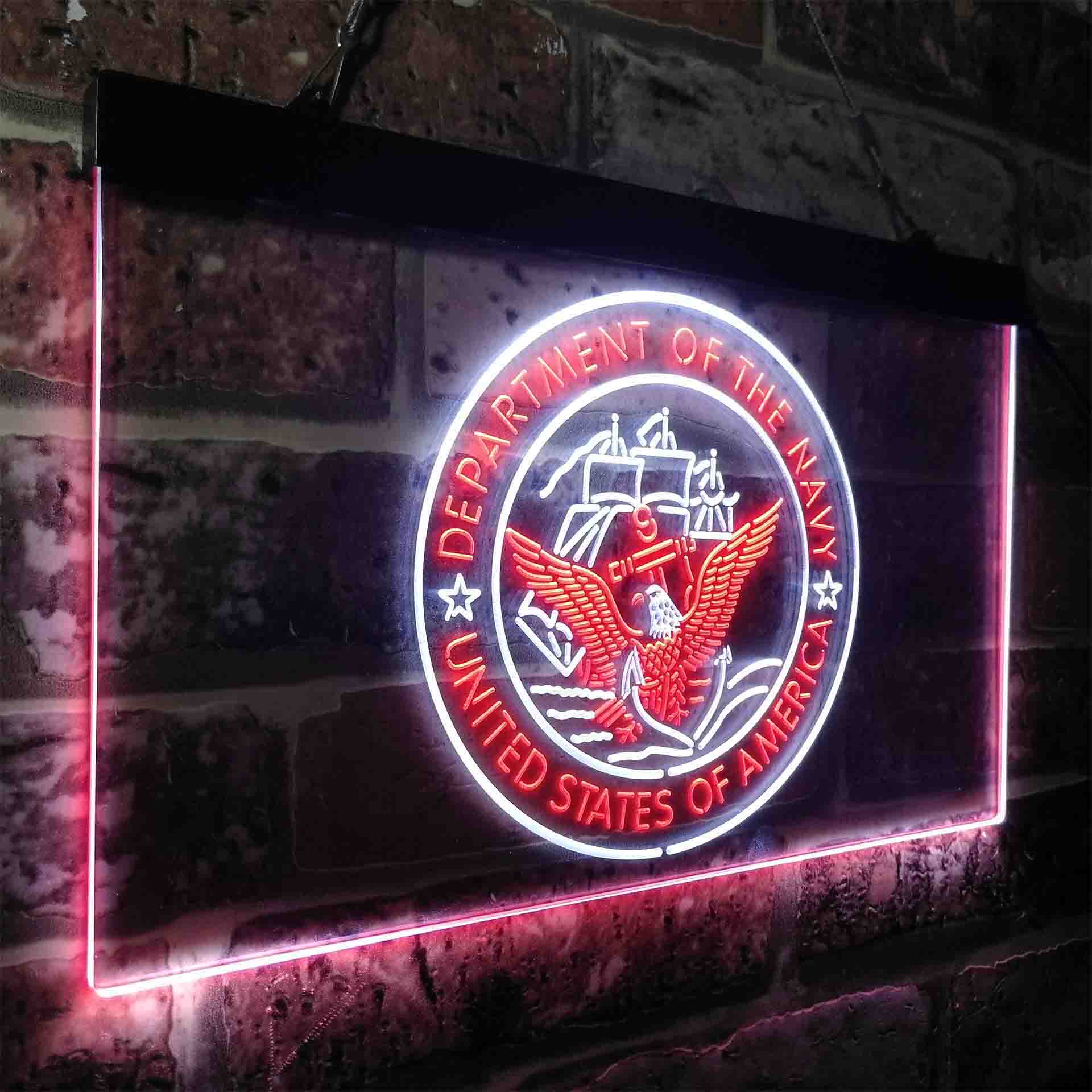 US Navy Military Neon-Like LED Sign