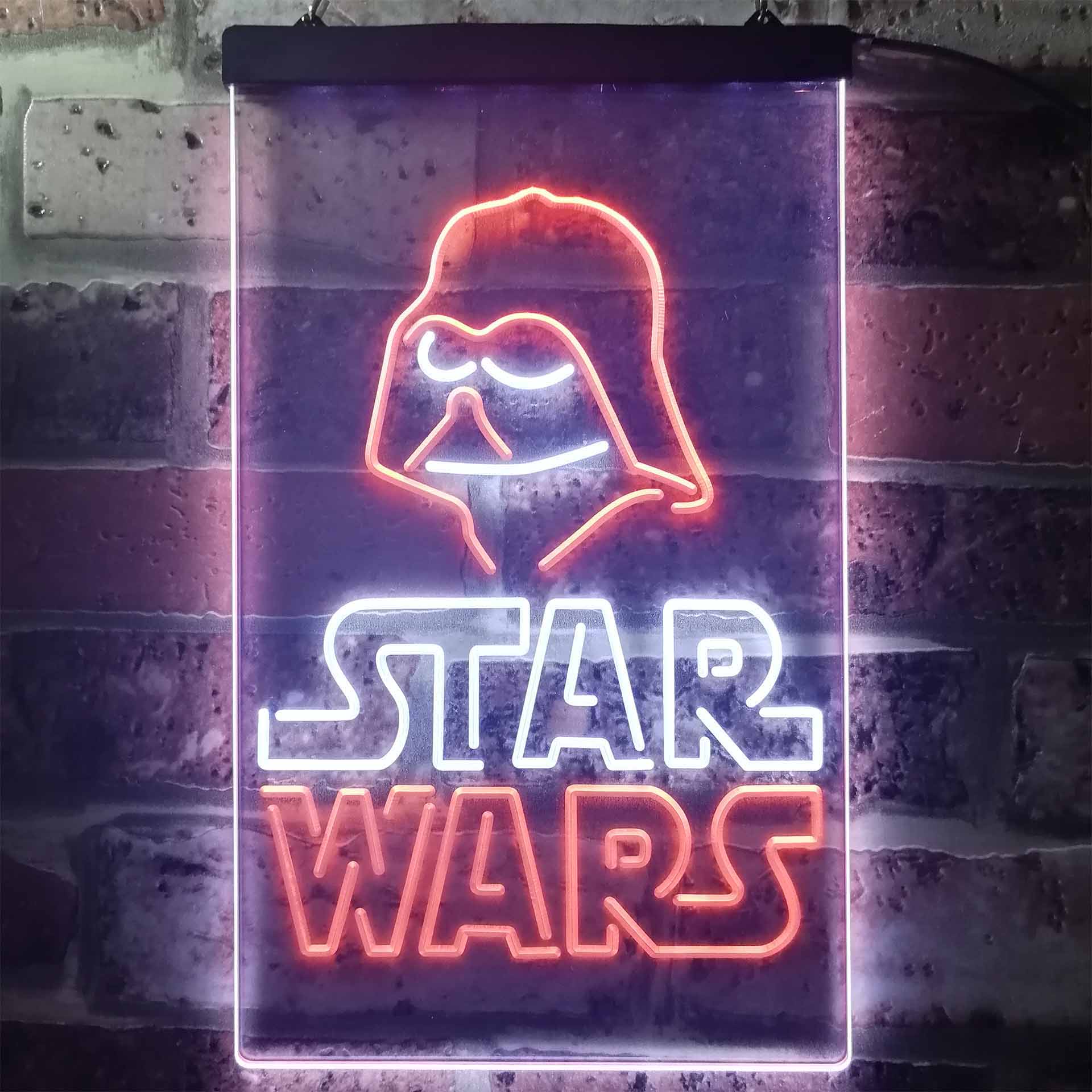 Star Wars Darth Vader Dual Color LED Neon Sign ProLedSign