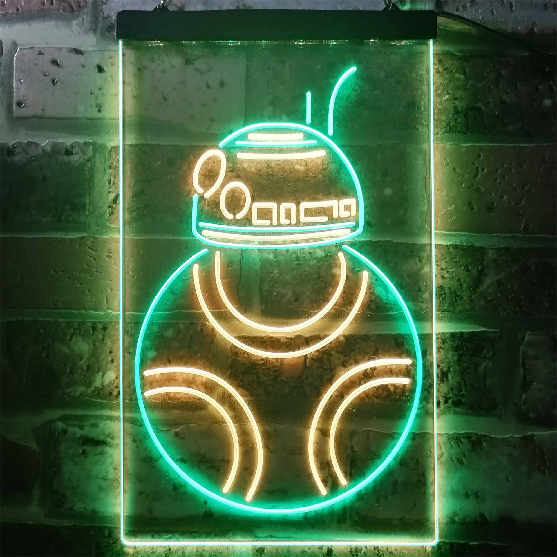 Star Wars BB8 Dual Color LED Neon Sign ProLedSign