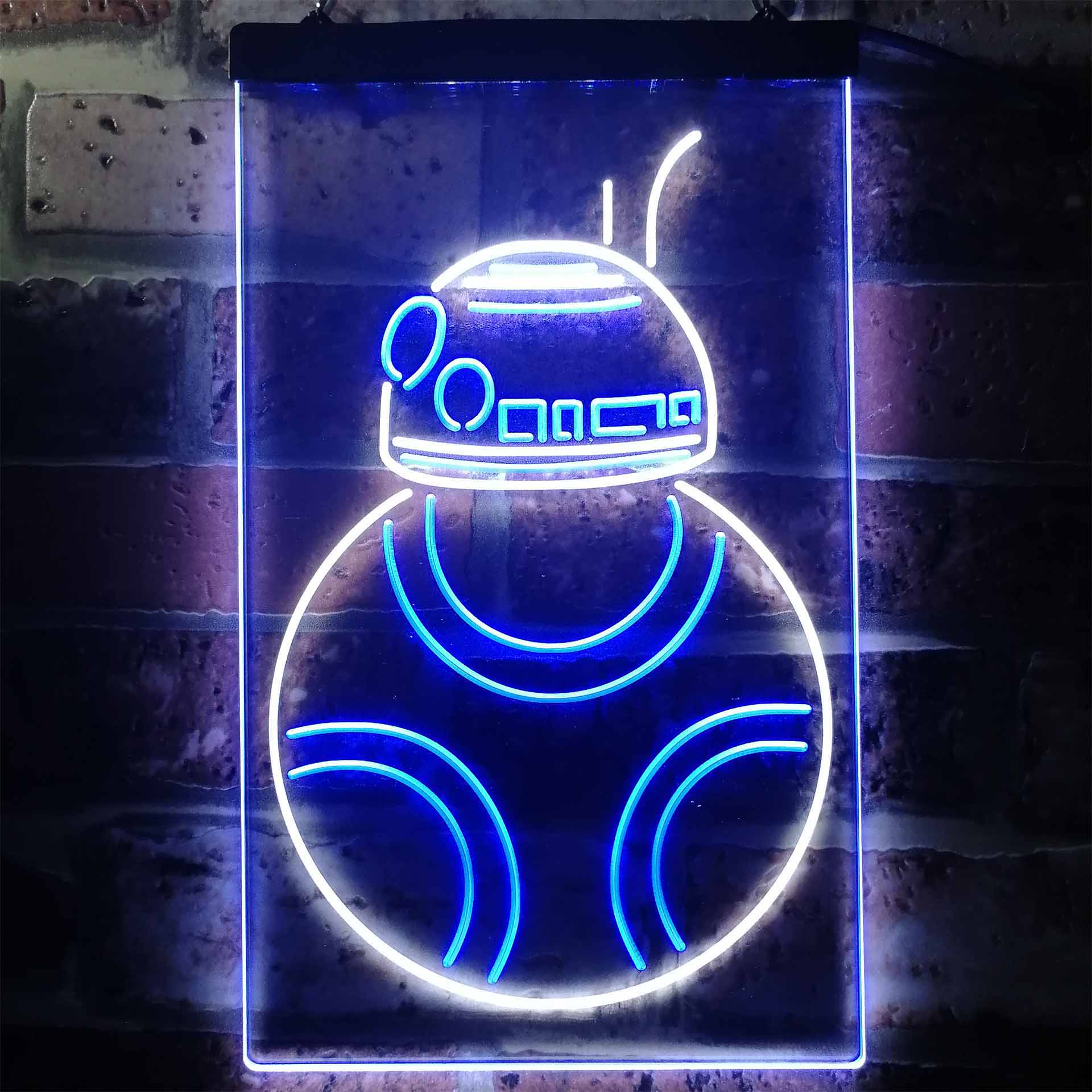 Star Wars BB8 Dual Color LED Neon Sign ProLedSign
