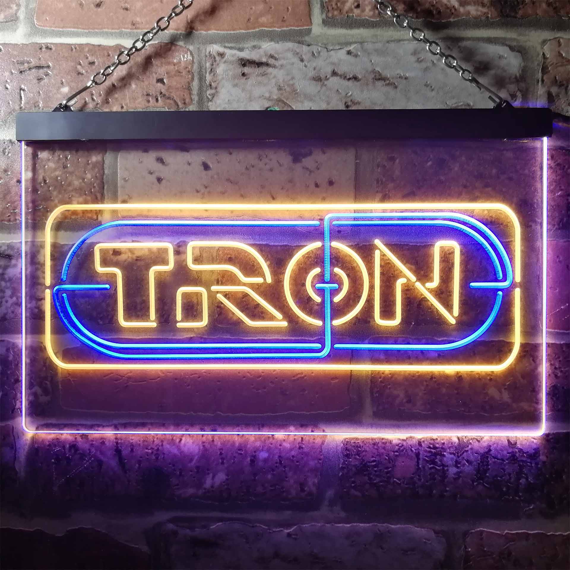 Tron Movie Fiction Dual Color LED Neon Sign ProLedSign