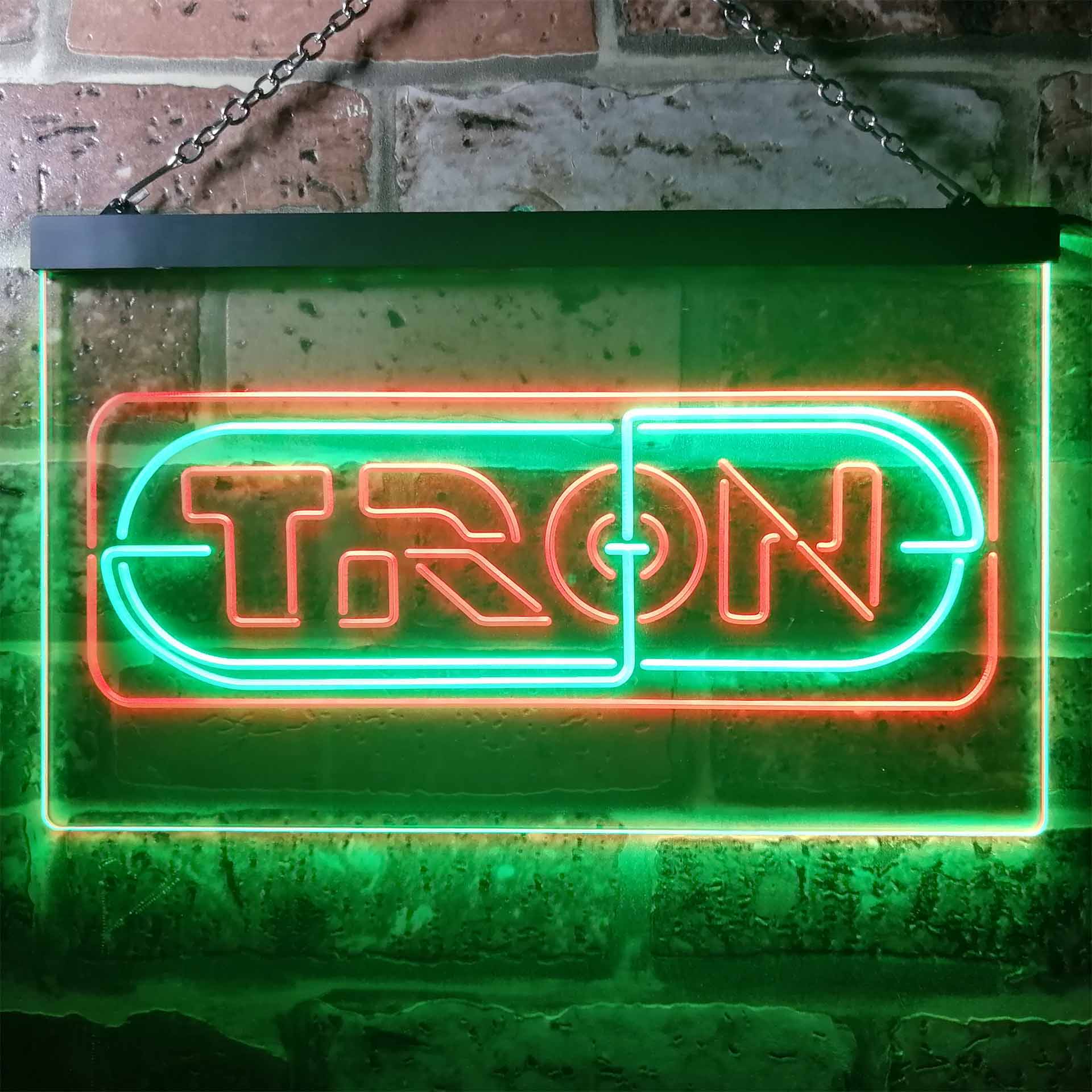 Tron Movie Fiction Dual Color LED Neon Sign ProLedSign