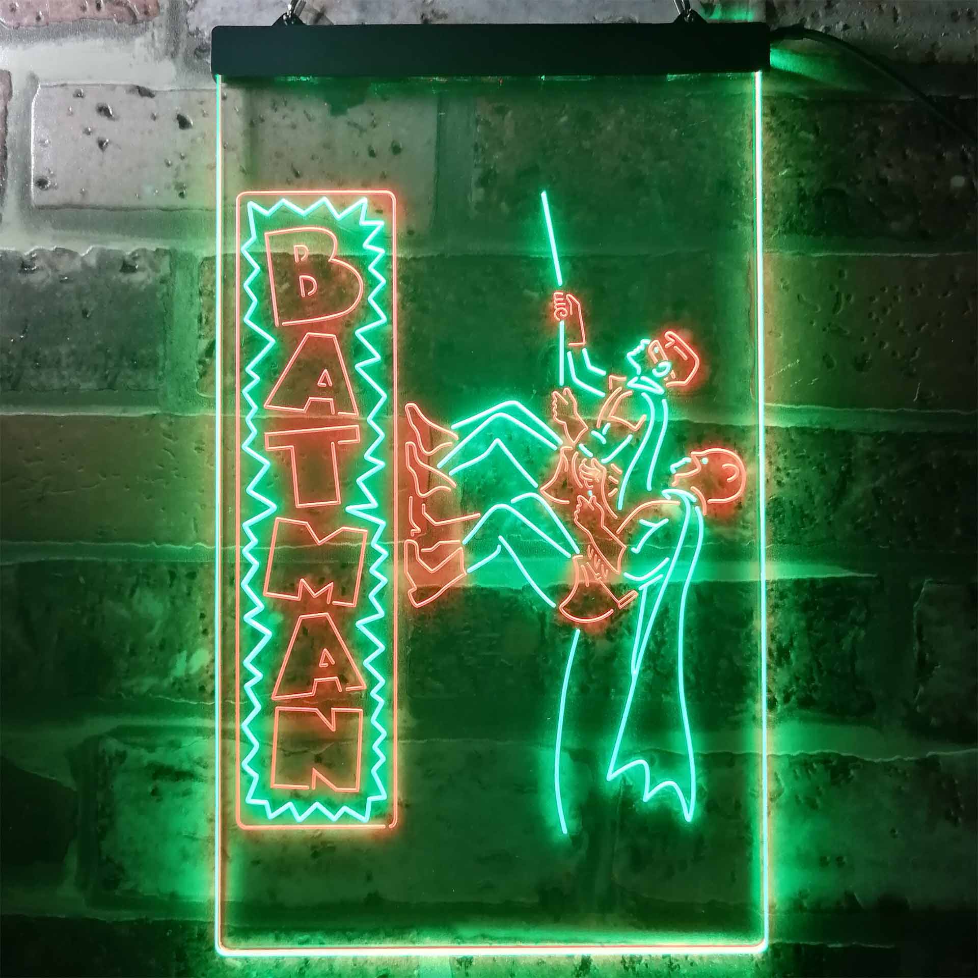 Batman & Robin Dual Color LED Neon Sign ProLedSign