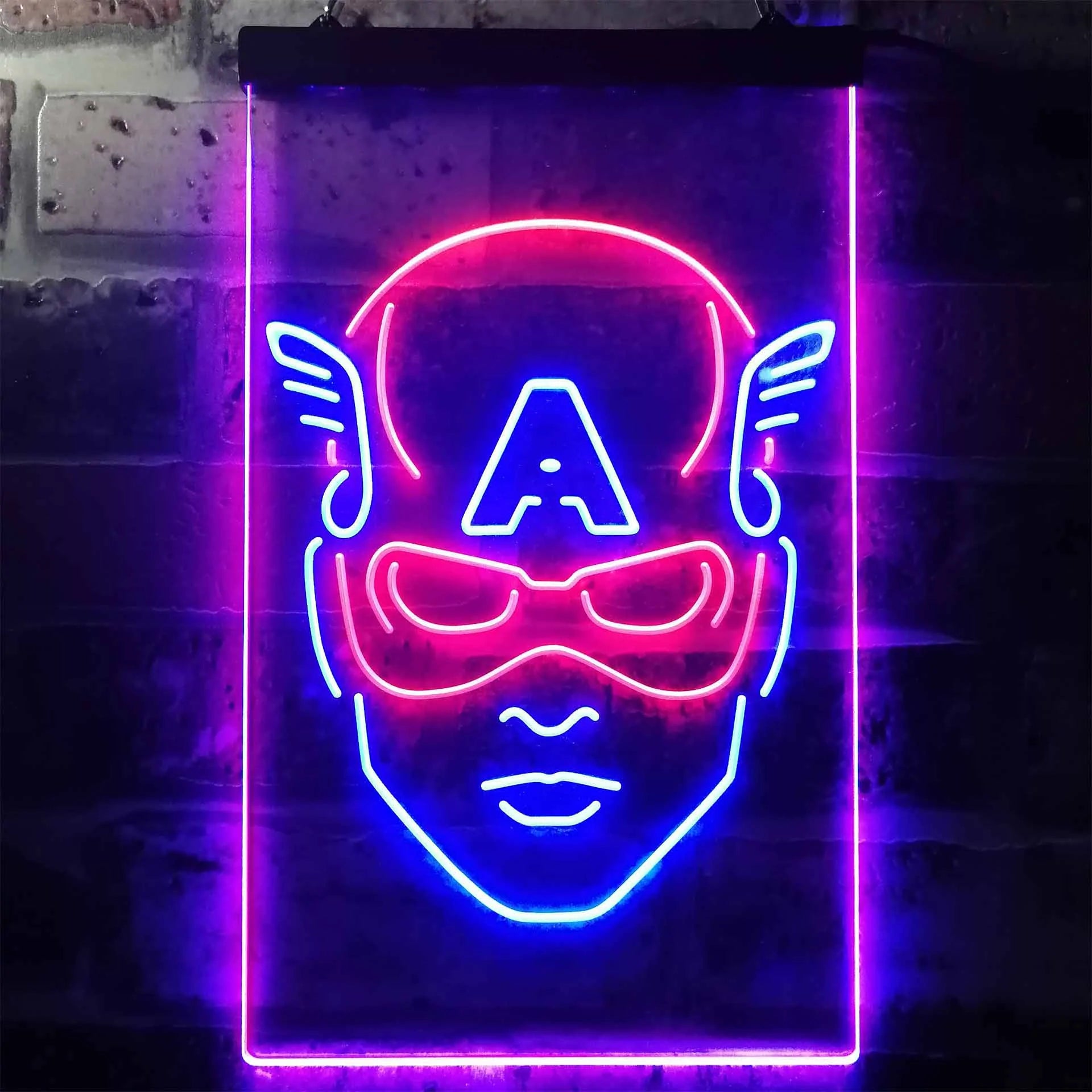 Captain America Game Room Neon Light LED Sign