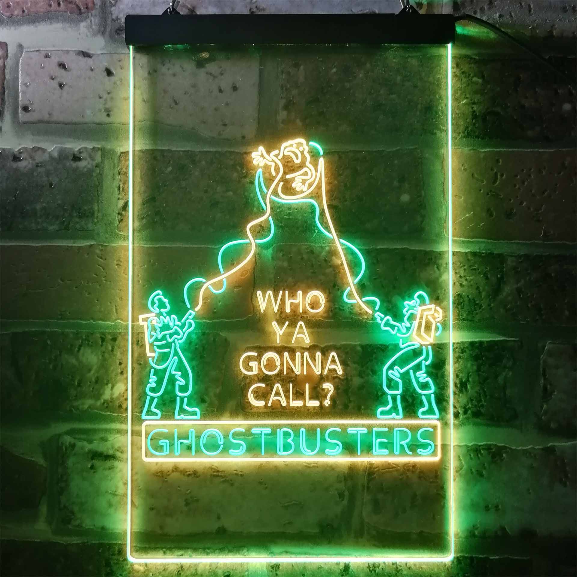 GhostBusters Neon-Like LED Sign