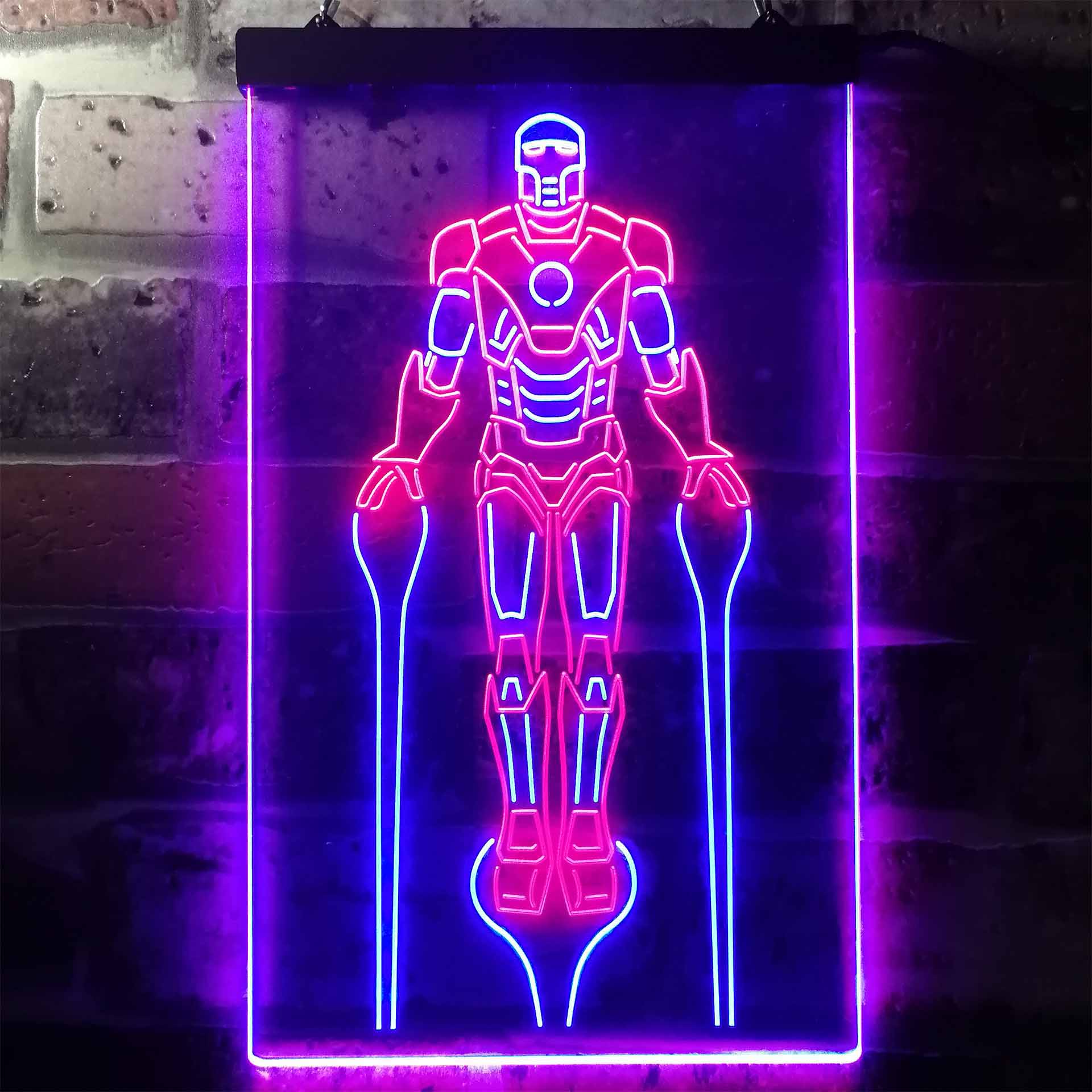 Iron Man Hero Game Room Neon Light LED Sign