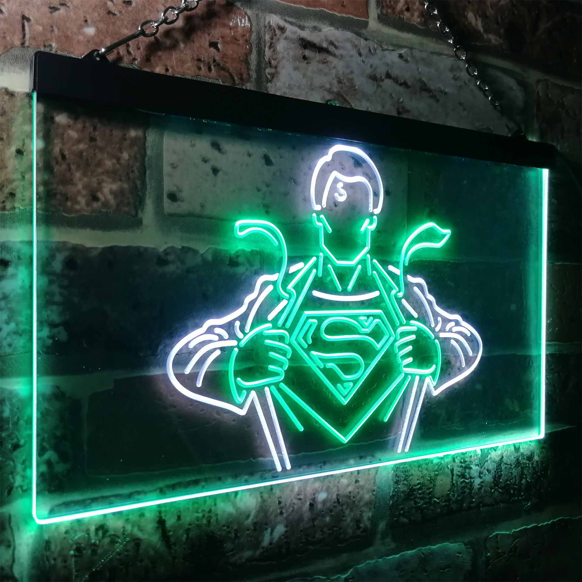 Superman Game Room Neon Light LED Sign