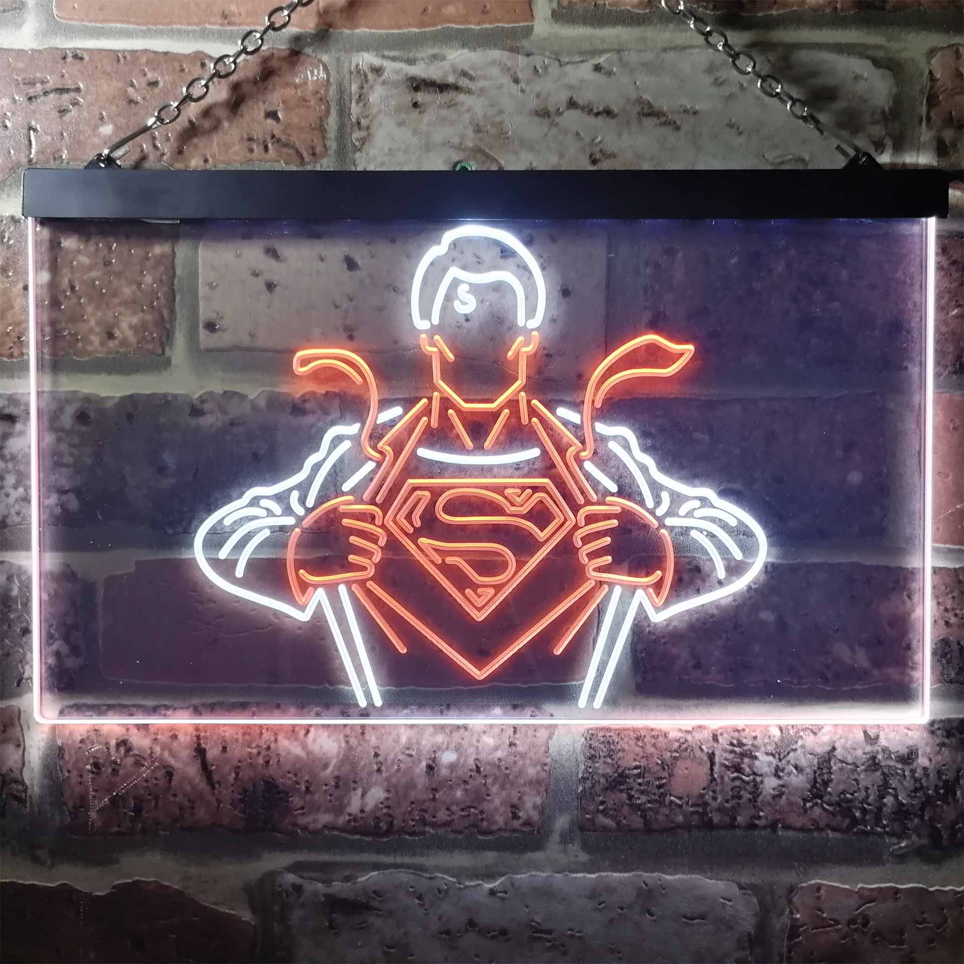 Superman Game Room Neon Light LED Sign