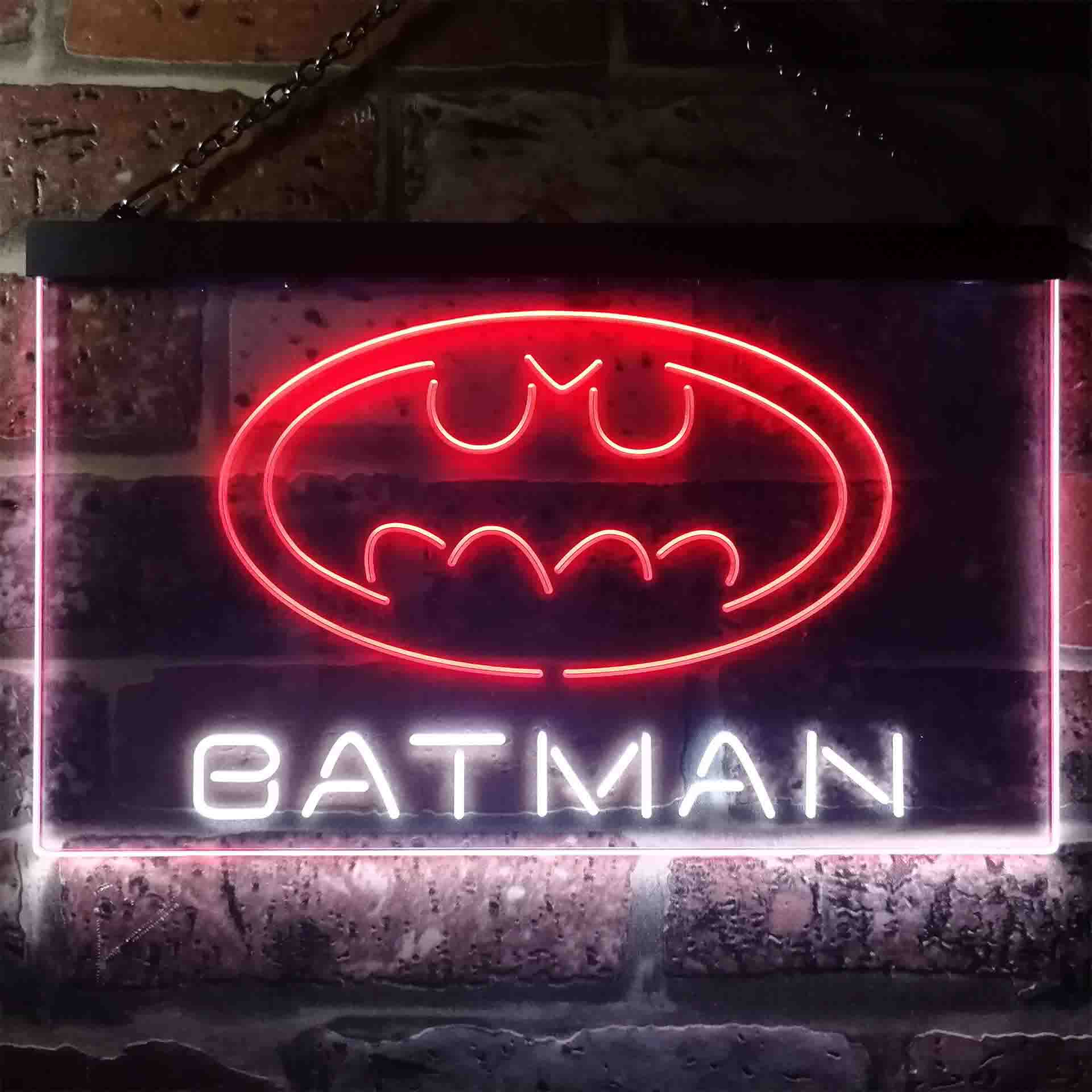 Batman Hero Dual Color LED Neon Sign ProLedSign