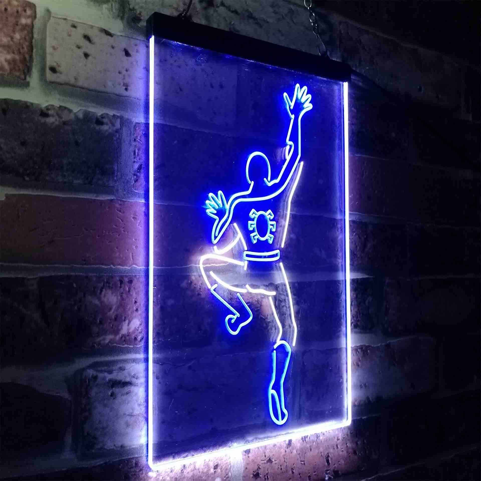Spider Man Climbing Game Room Neon Light LED Sign