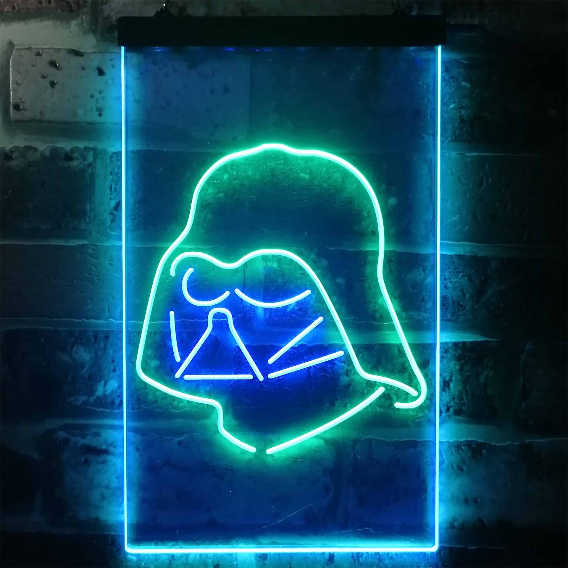 Star Wars Darth Vader Face Game Room Neon Light LED Sign
