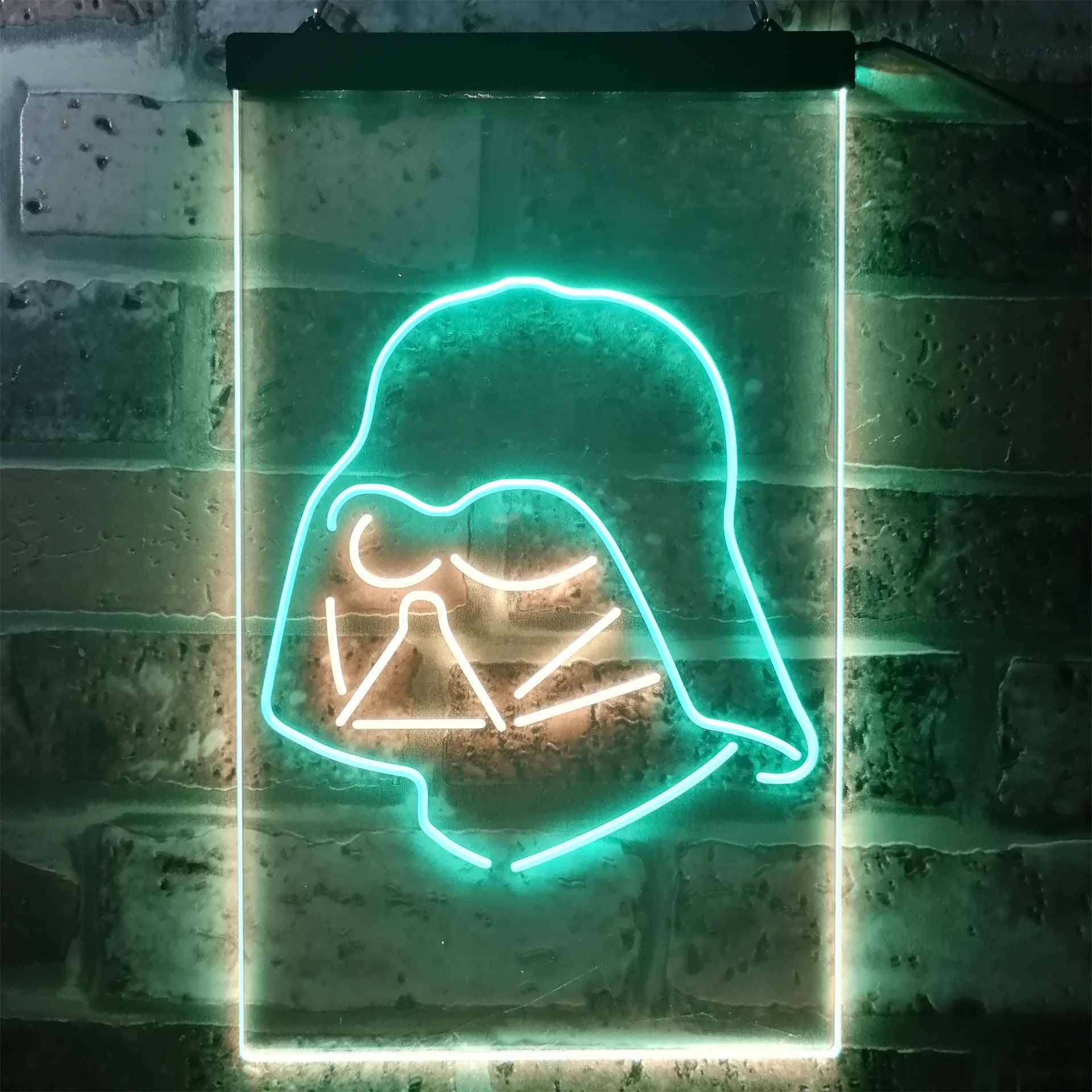 Star Wars Darth Vader Face Game Room Neon Light LED Sign