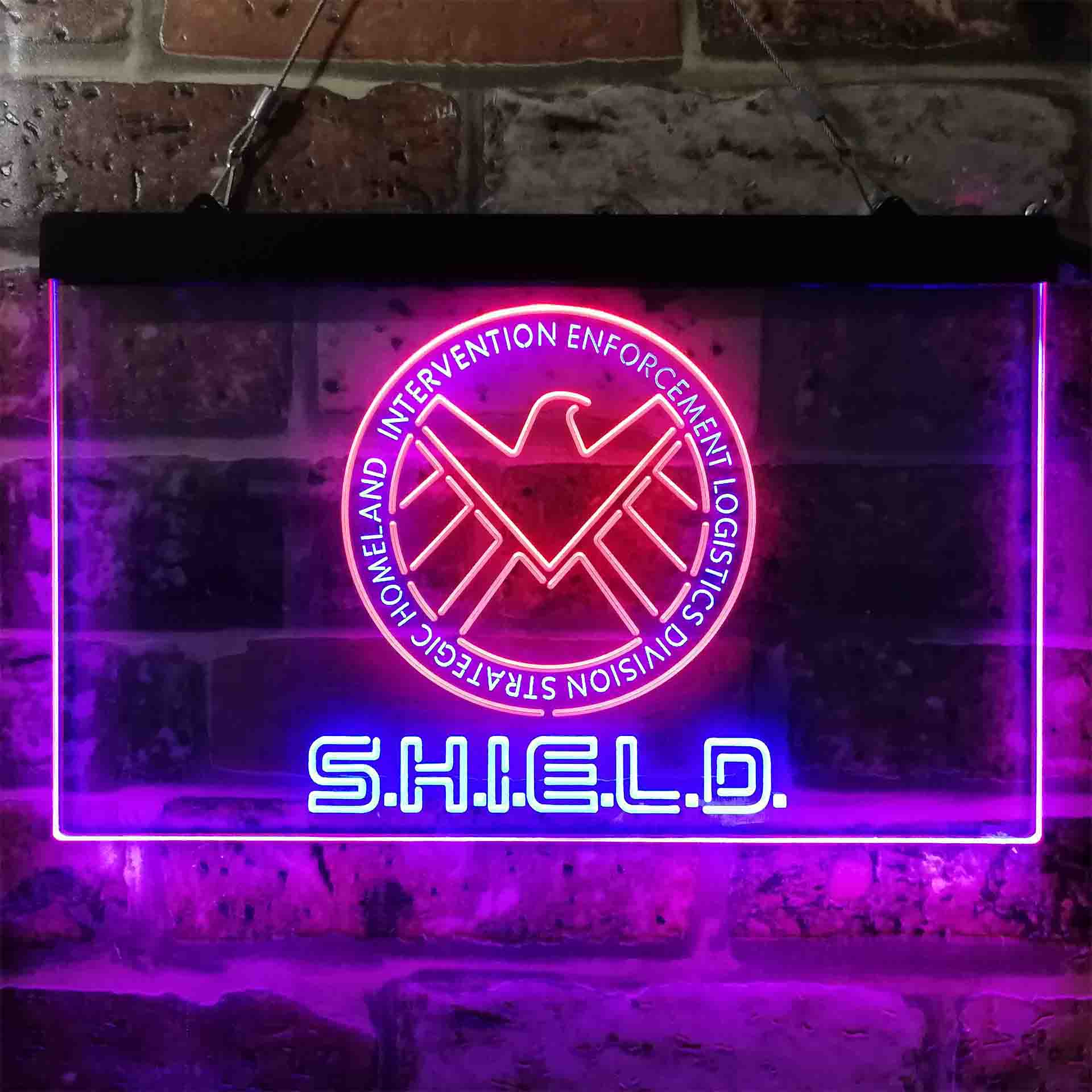 Marvels Agents of Shield Neon LED Sign