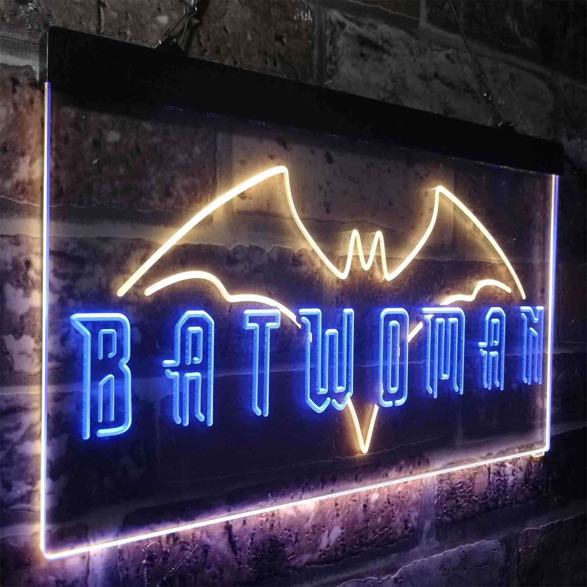 Batwoman Batman DC Neon LED Sign