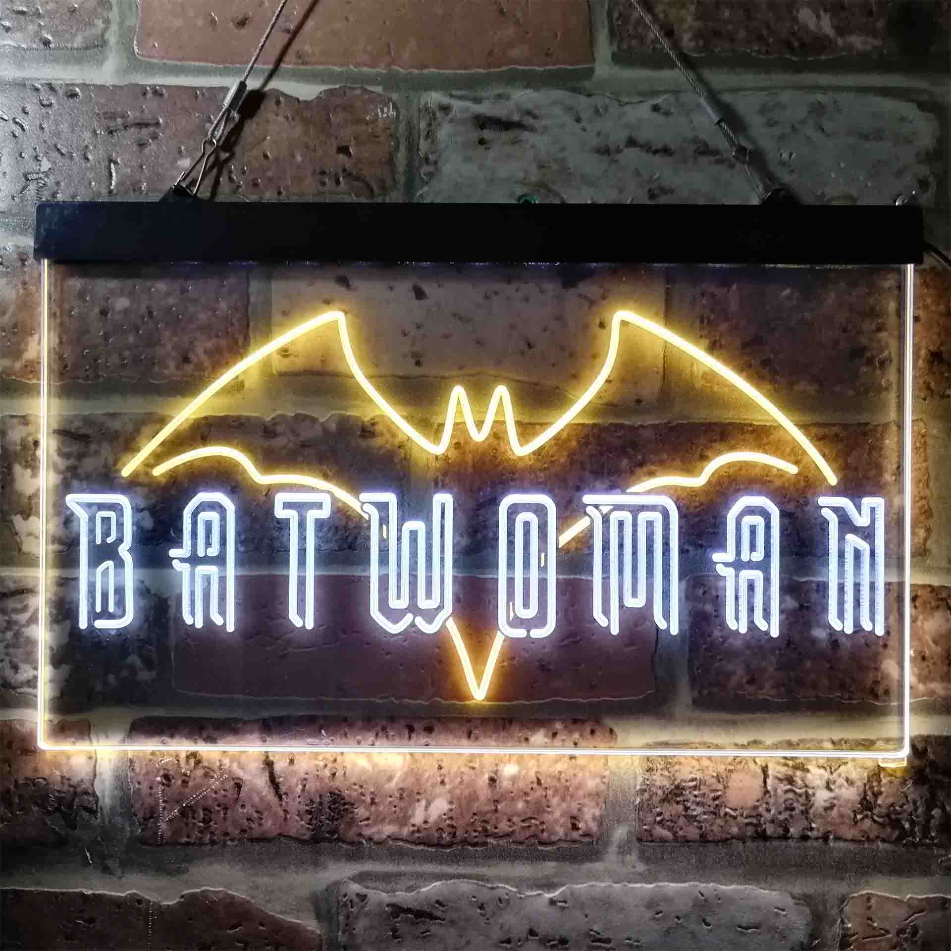Batwoman Neon-Like LED Sign
