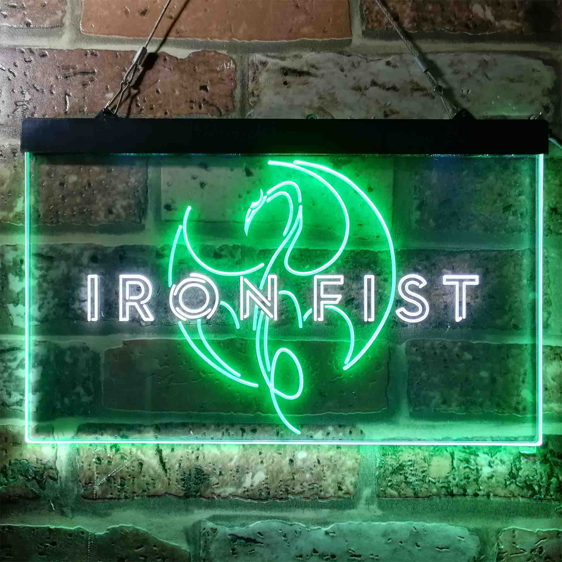 Iron Fist Dual Color LED Neon Sign ProLedSign