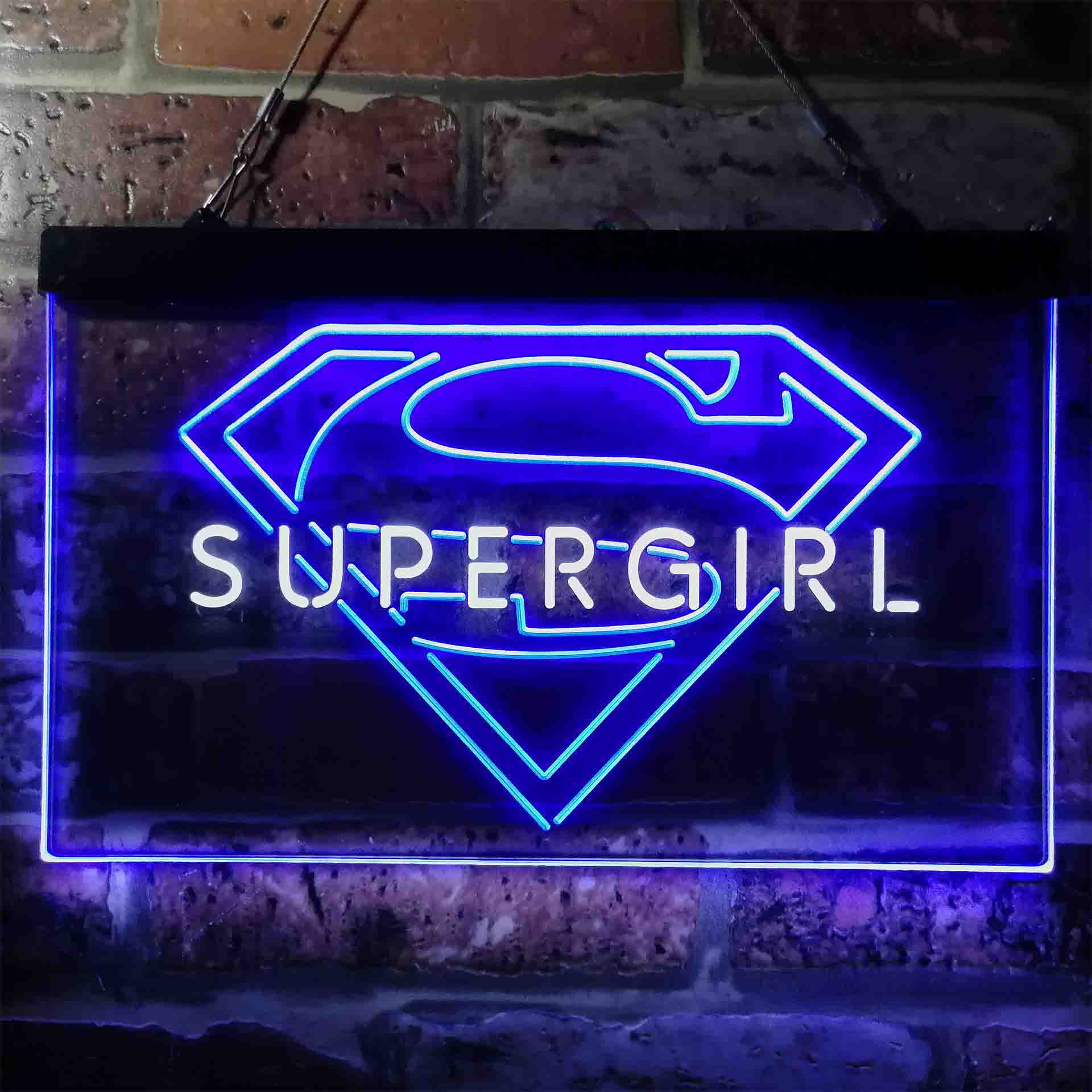 DC Comics Supergirl Neon-Like LED Sign - ProLedSign