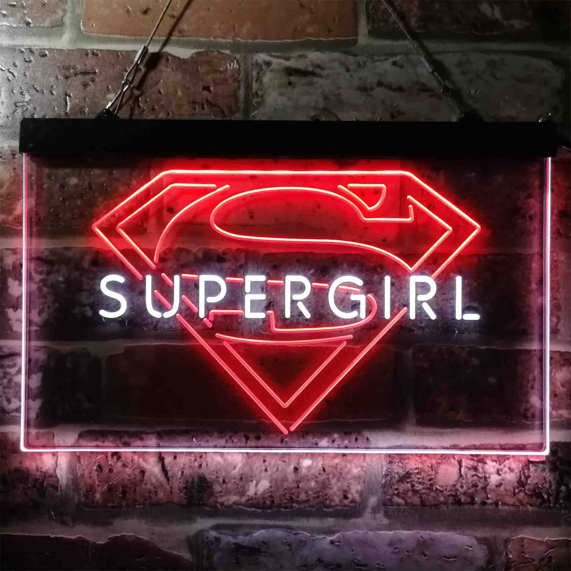 DC Comics Supergirl Neon-Like LED Sign