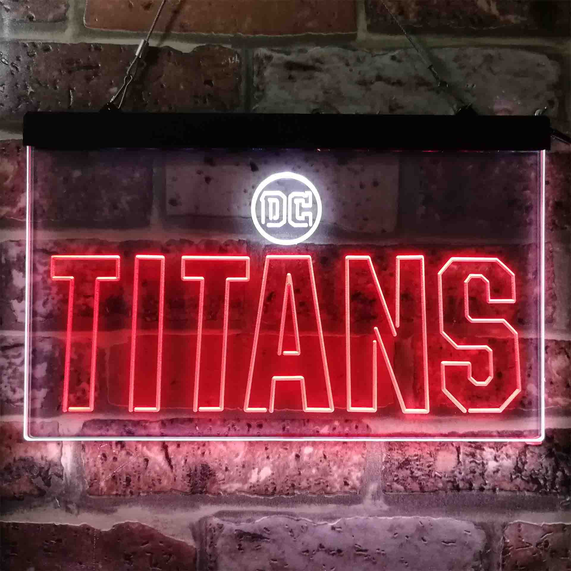 DC Titans Neon-Like LED Sign