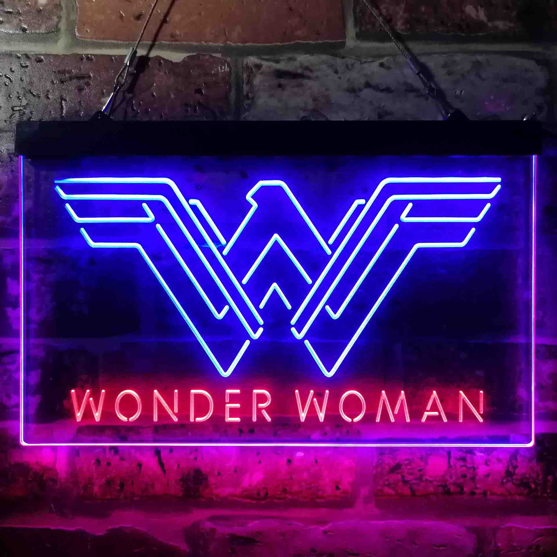 DC Wonder Woman 1984 Game Room Neon Light LED Sign