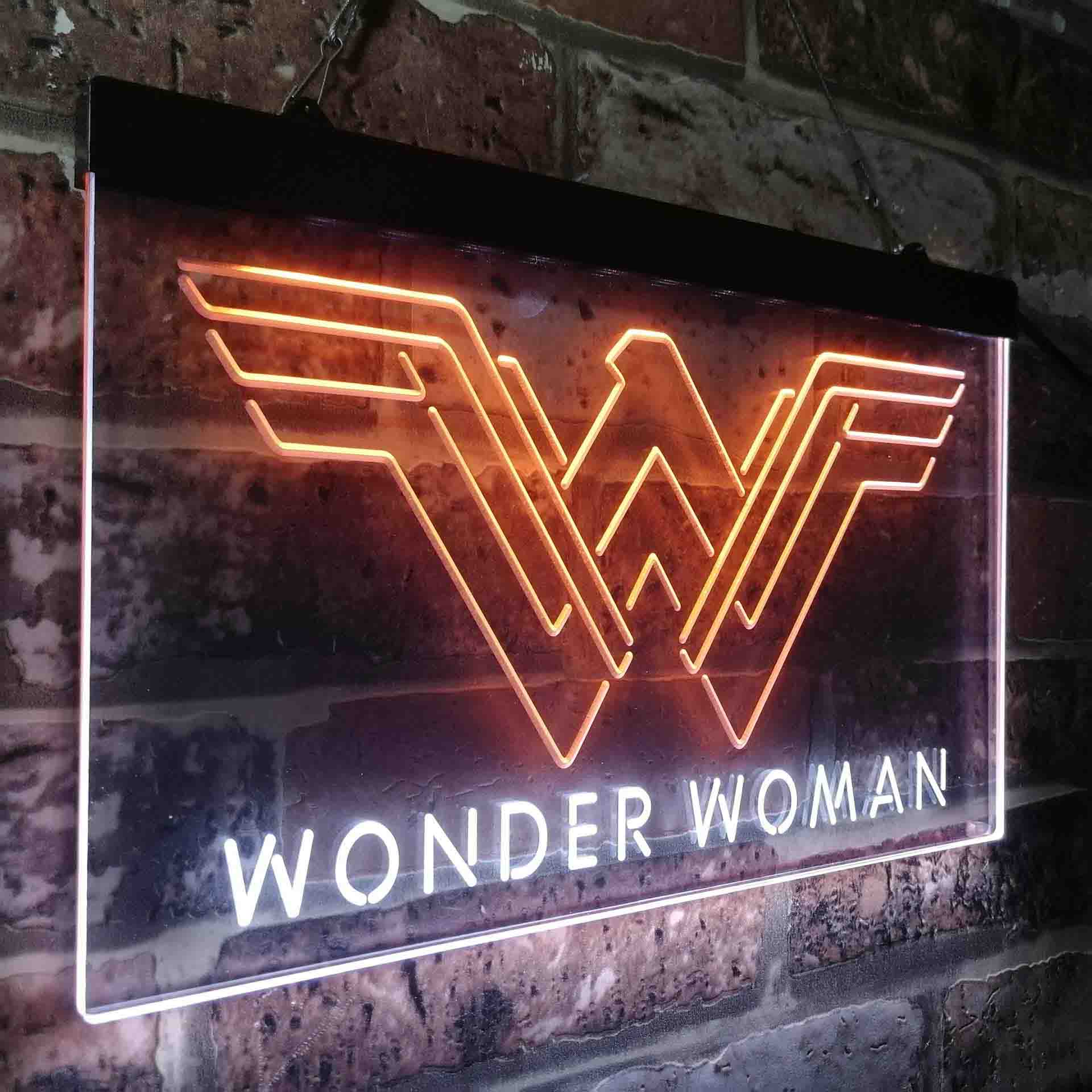 DC Wonder Woman 1984 Game Room Neon Light LED Sign