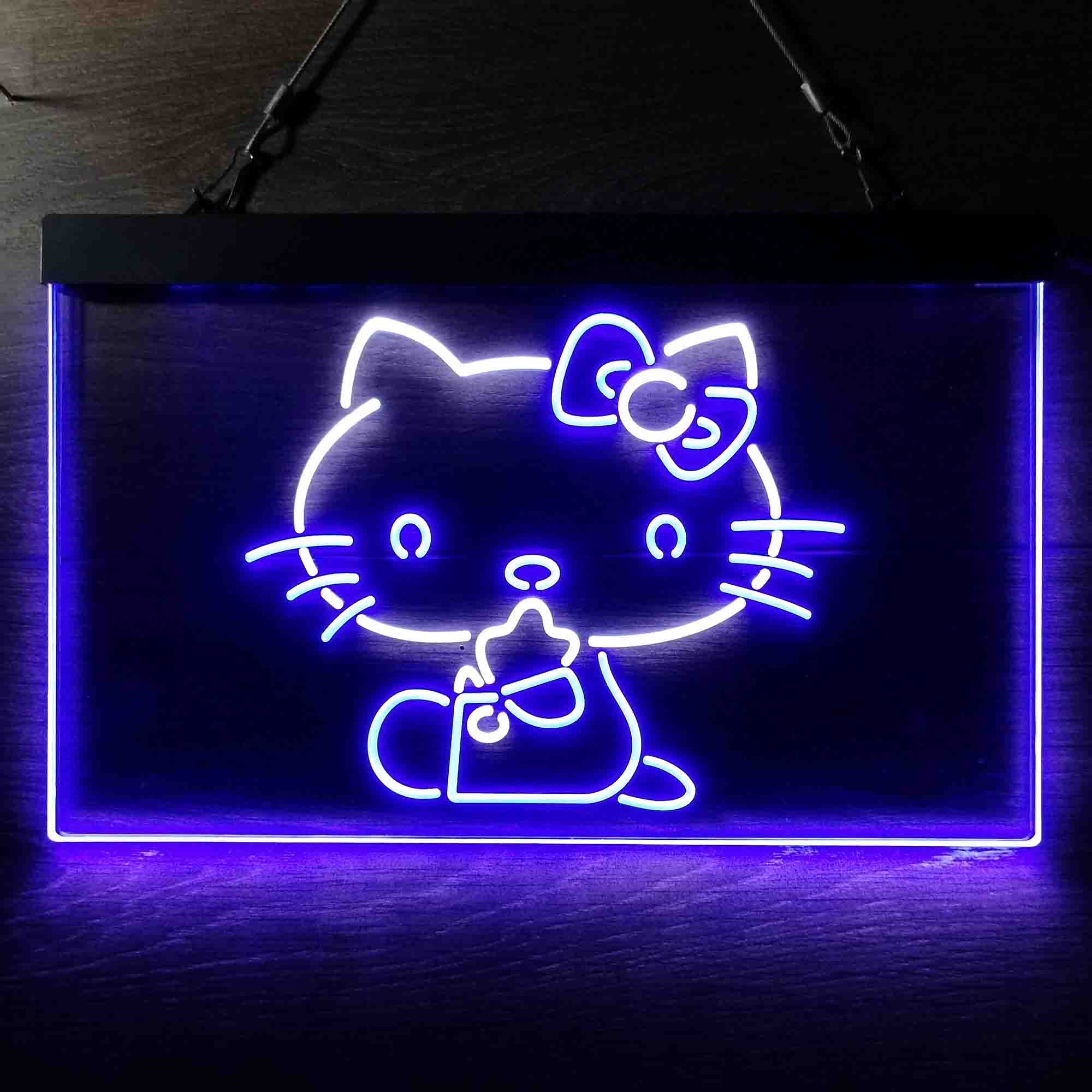 Hello Kitty Dual Color LED Neon Sign ProLedSign