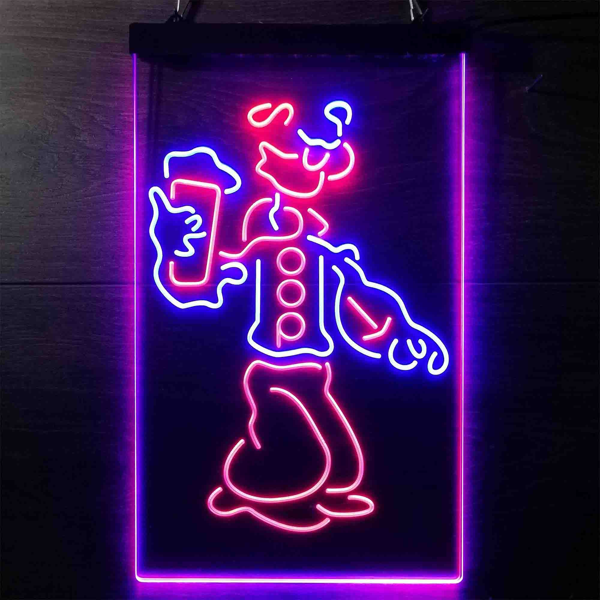 Popeye Cartoon Neon-Like LED Sign