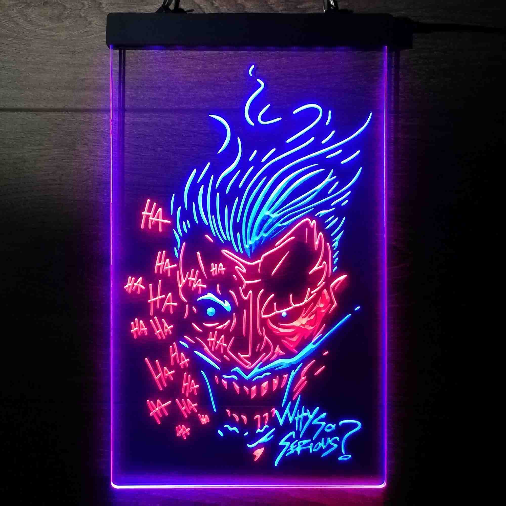 Joker Dc Comics Superhero Game Room Neon Light LED Sign
