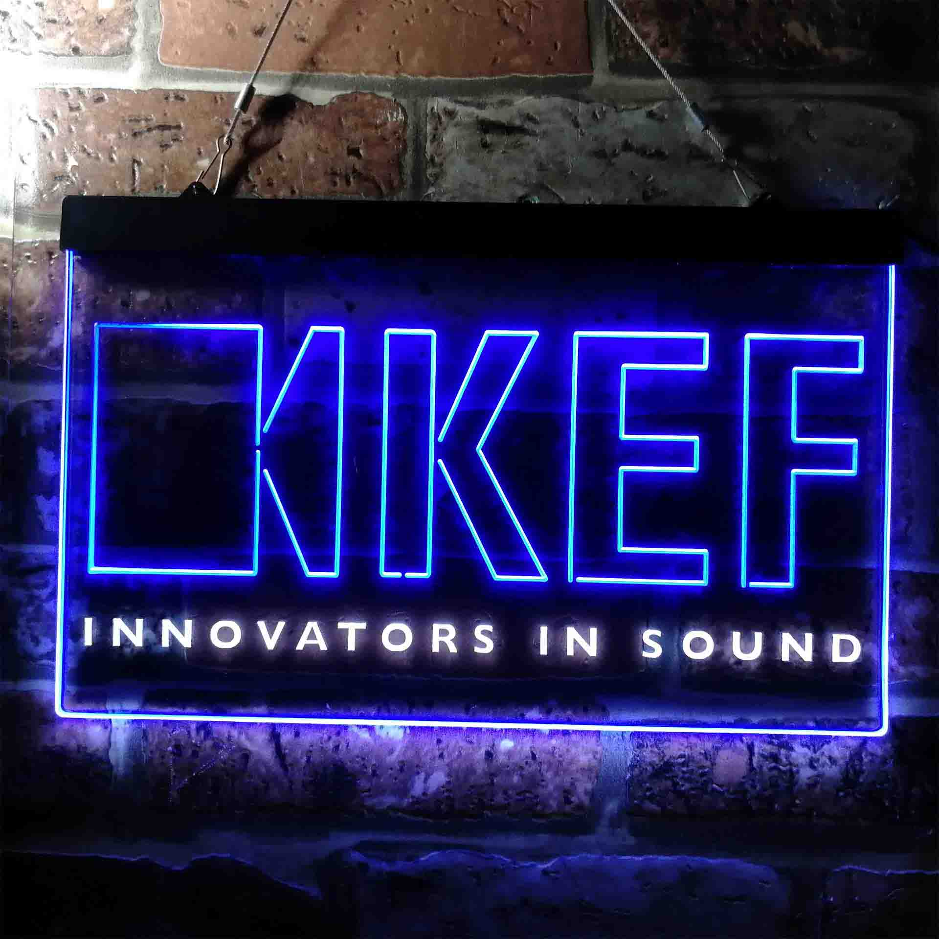 KEF Audio Home Theater Cinema Neon LED Sign