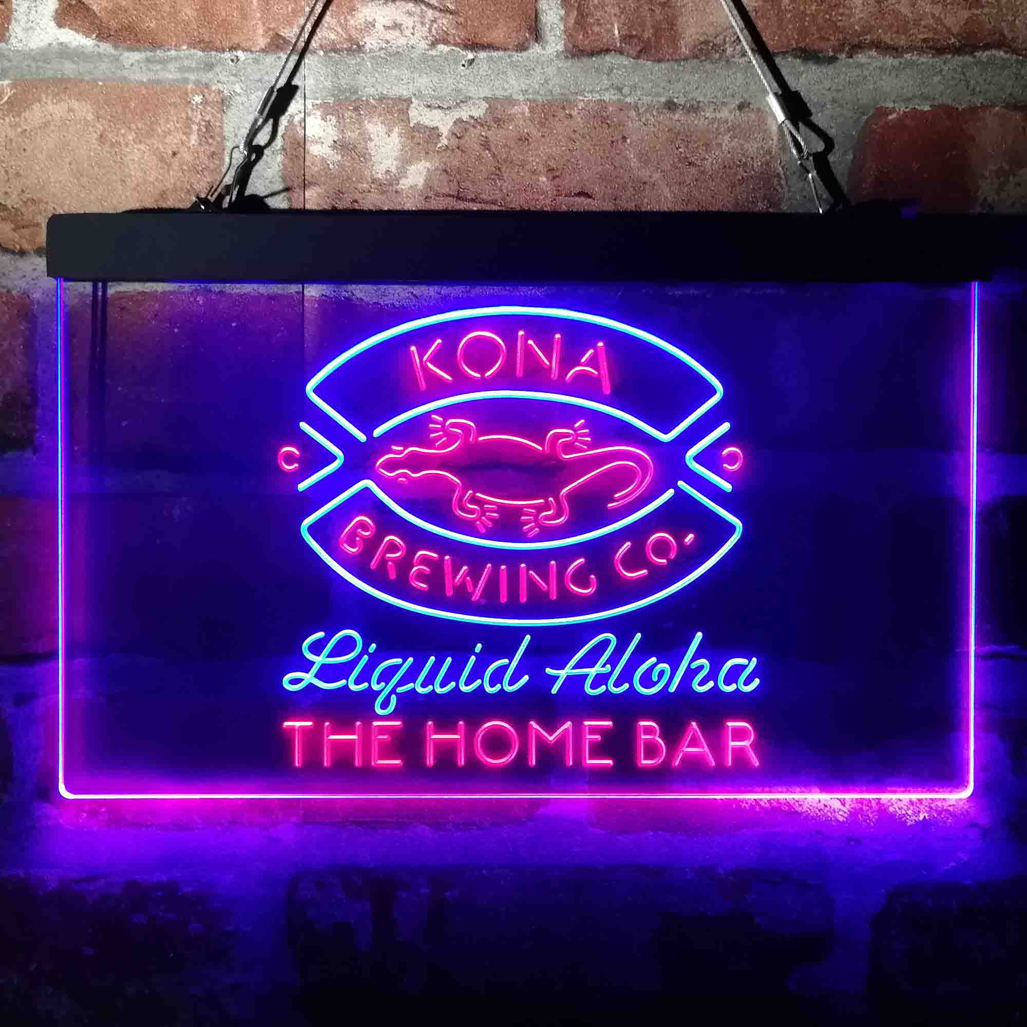 Kona Brewing Company Beer Custom Personalized Neon-Like LED Sign