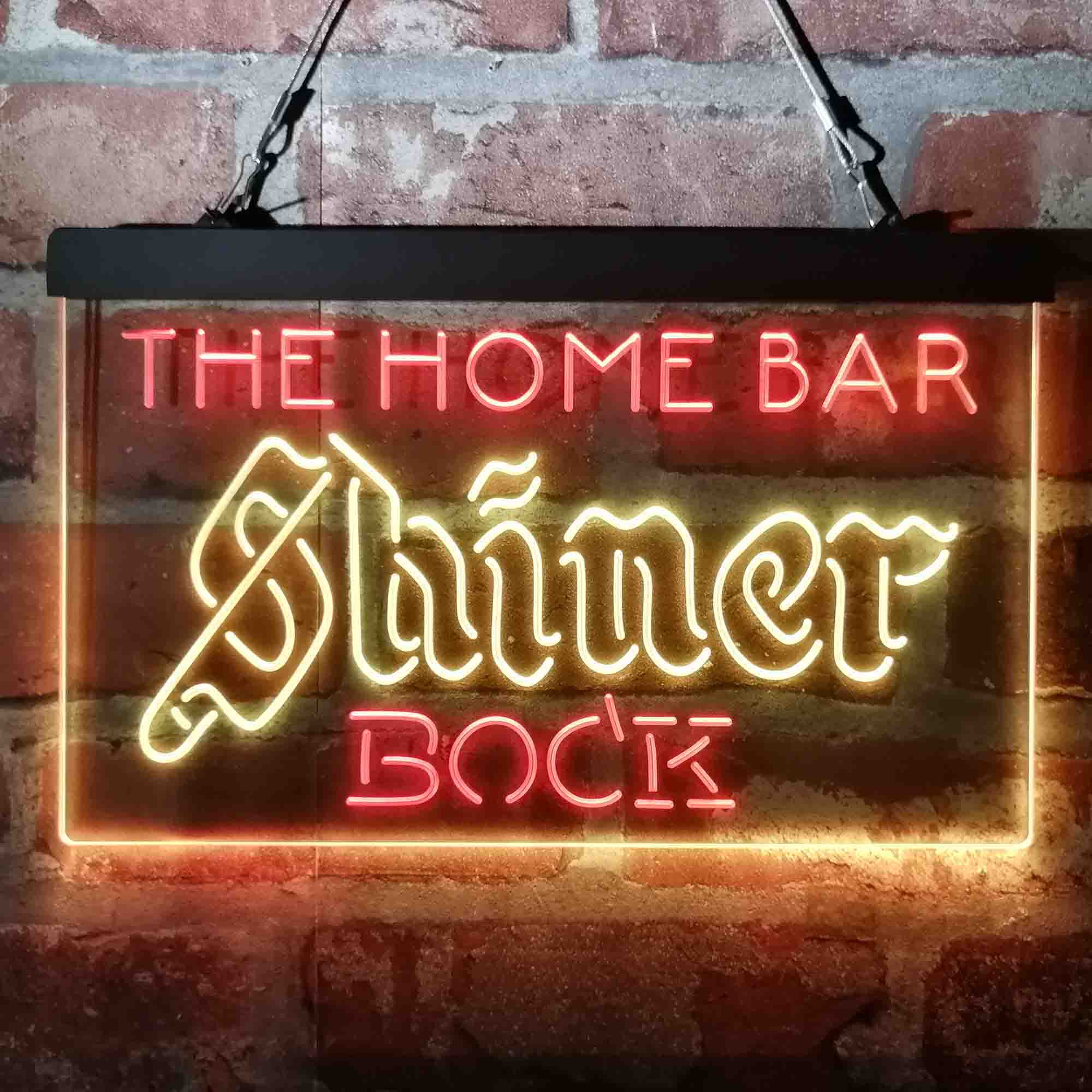 Shiner Bock Beer Custom Personalized Neon-Like LED Sign